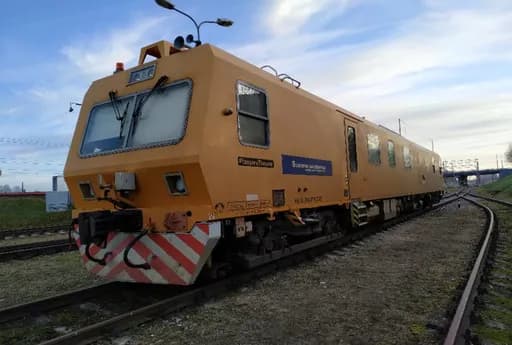 Self-propelled vehicle – Self-propelled track measuring wagon (track measuring machine) EM140 No. 174
