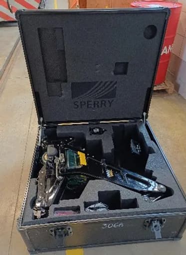 Continuous Control Single-Rail Defectoscope – Sperry Rail B-Scan Lit