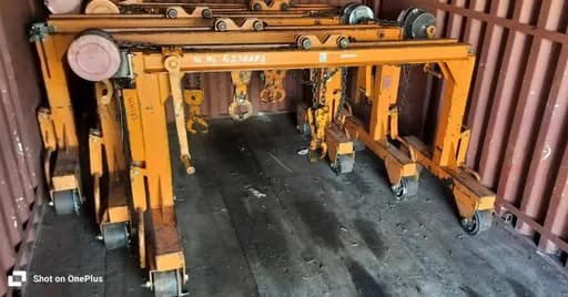 Mobile jib crane 1t (14 pcs)
