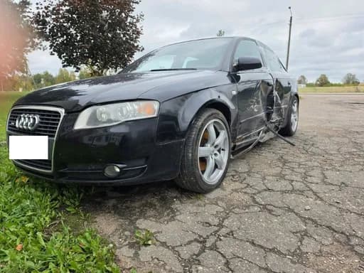 Audi A4 2005 Sedan Accident Damaged