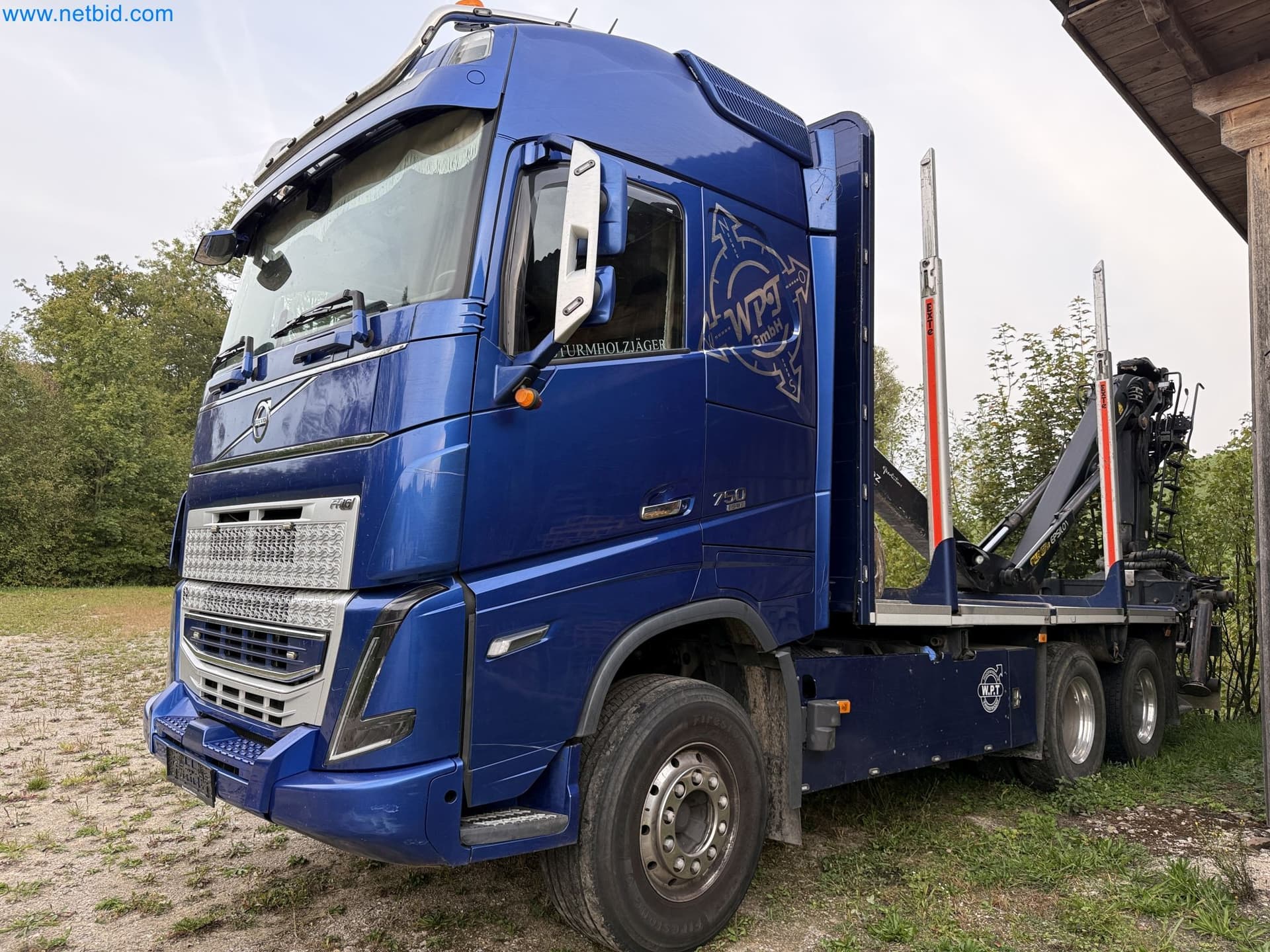 3-axis truck (N3) - Volvo FH16 750 HP 6x4 Rigid VTL3R