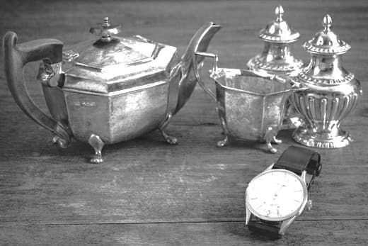 Silver, watches and collectables
