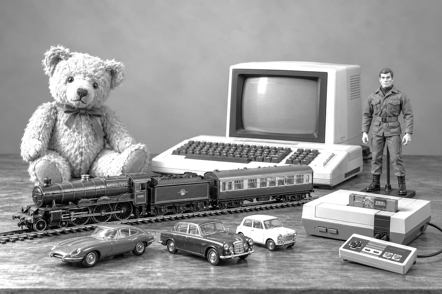 Vintage and Modern Toys, Dolls, Games, Video Games and Computers