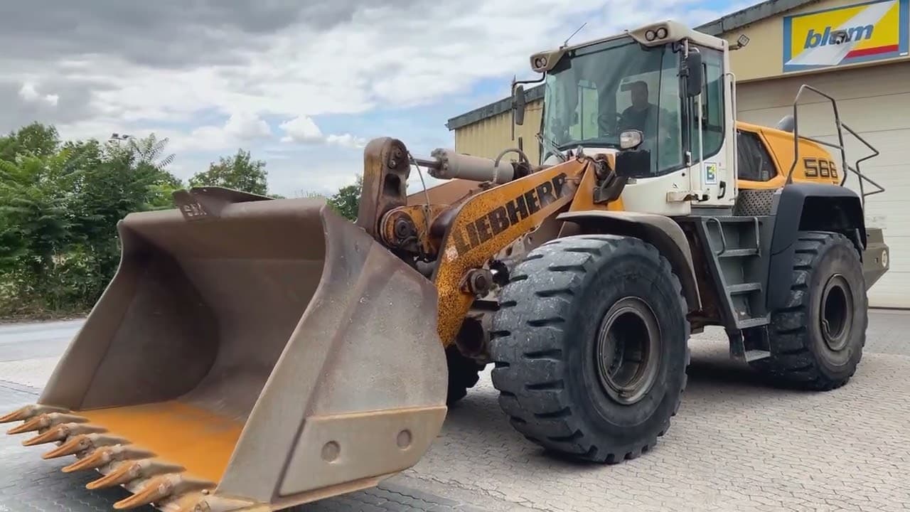 Wheel loader Liebherr L 566 XPower (2017) with Pfreund Libra incl. printer - image 5