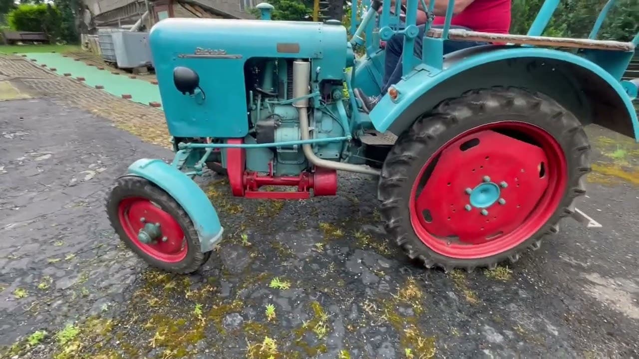 Tractor Eicher EKL15/IIG with side mower (1957) - image 5