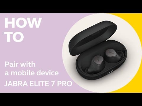 Jabra Elite 7 Pro fully wireless in-ear headphones, Vantaa