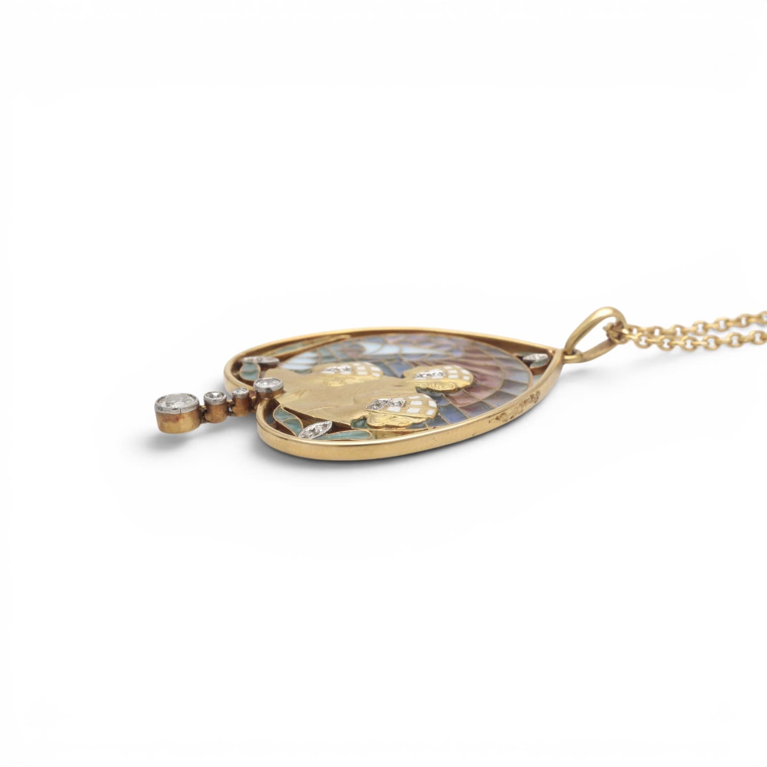 43. LLUÍS MASRIERA. "Dutch" pendant, early 20th Century. - image 4