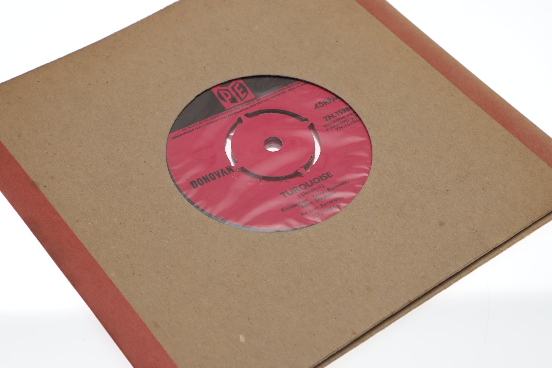 DONOVAN & VAN MORRISON – 7" SINGLES & EP COLLECTION INCLUDING BROWN EYED GIRL, INTO THE MYSTIC, MELLOW YELLOW AND COLOURS (20). - image 5