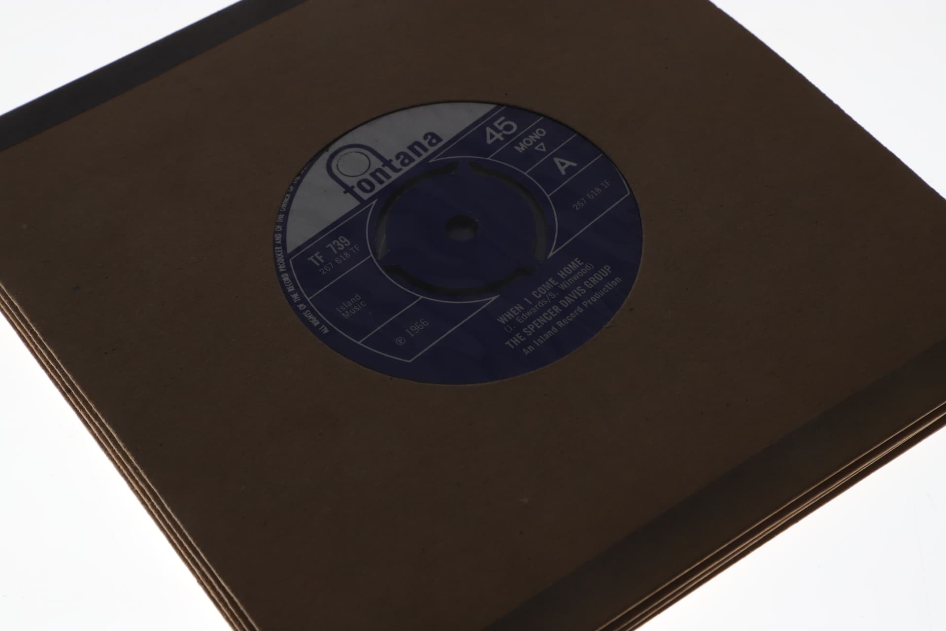 THE SPENCER DAVIS GROUP & MANFRED MANN – ORIGINAL UK 7" SINGLES & EP COLLECTION INCLUDING KEEP ON RUNNING, GIMME SOME LOVIN', DO WAH DIDDY DIDDY AND HA! HA! SAID THE CLOWN (20). - image 5