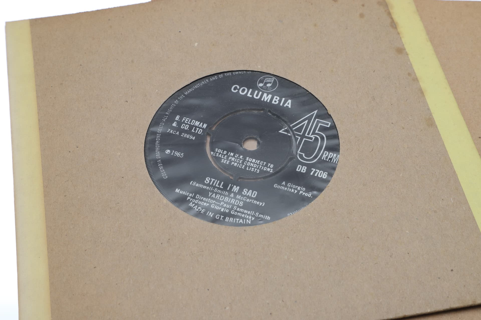 CLASSIC ROCK, GLAM, PROGRESSIVE ROCK, PUNK & NEW WAVE 7" SINGLES COLLECTION INCLUDING JIMI HENDRIX, LED ZEPPELIN, THE MOODY BLUES, T. REX, JOHN LENNON & DAVID BOWIE (20). - image 4