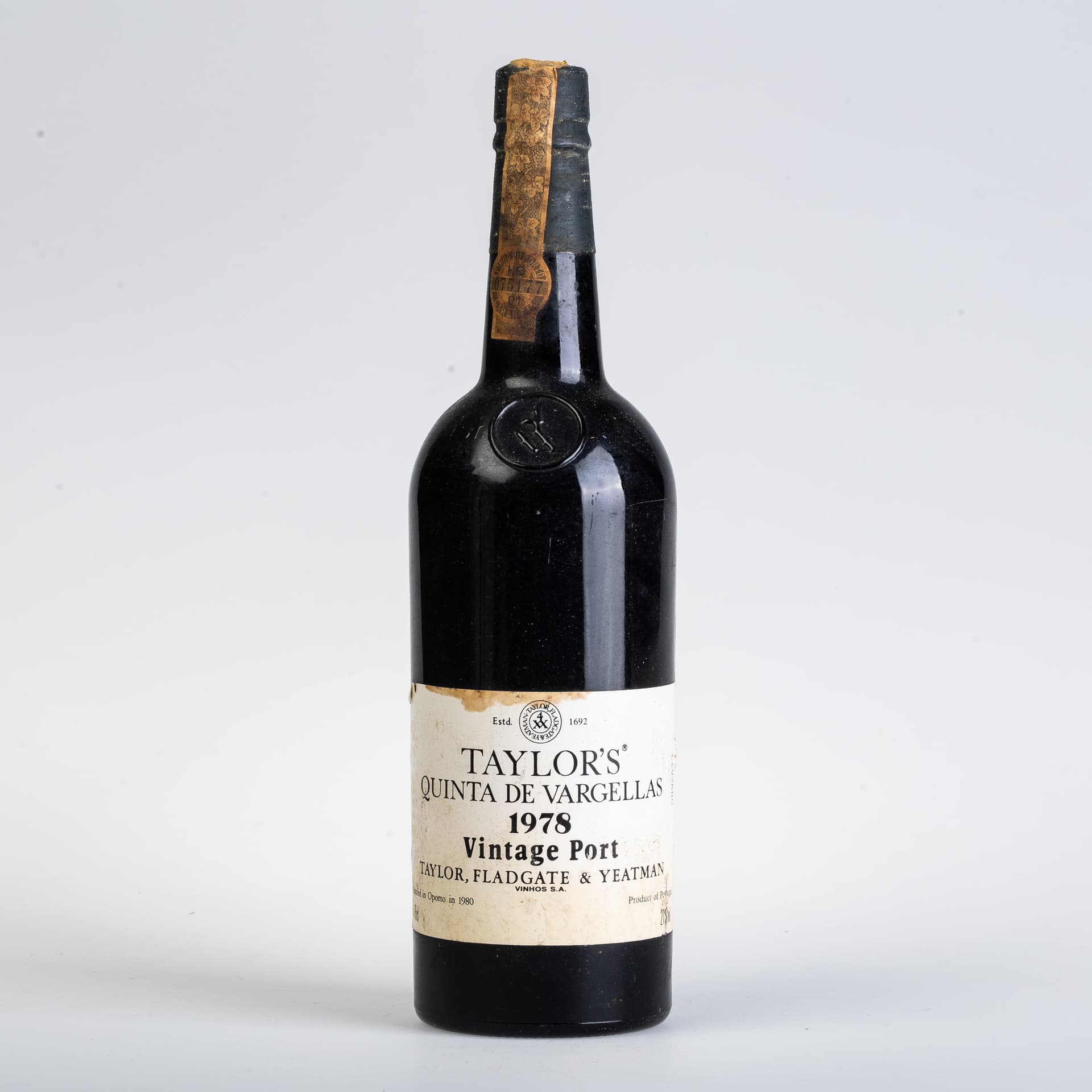 TAYLOR'S 1978 QUINTA DE VARGELLAS VINTAGE PORT.