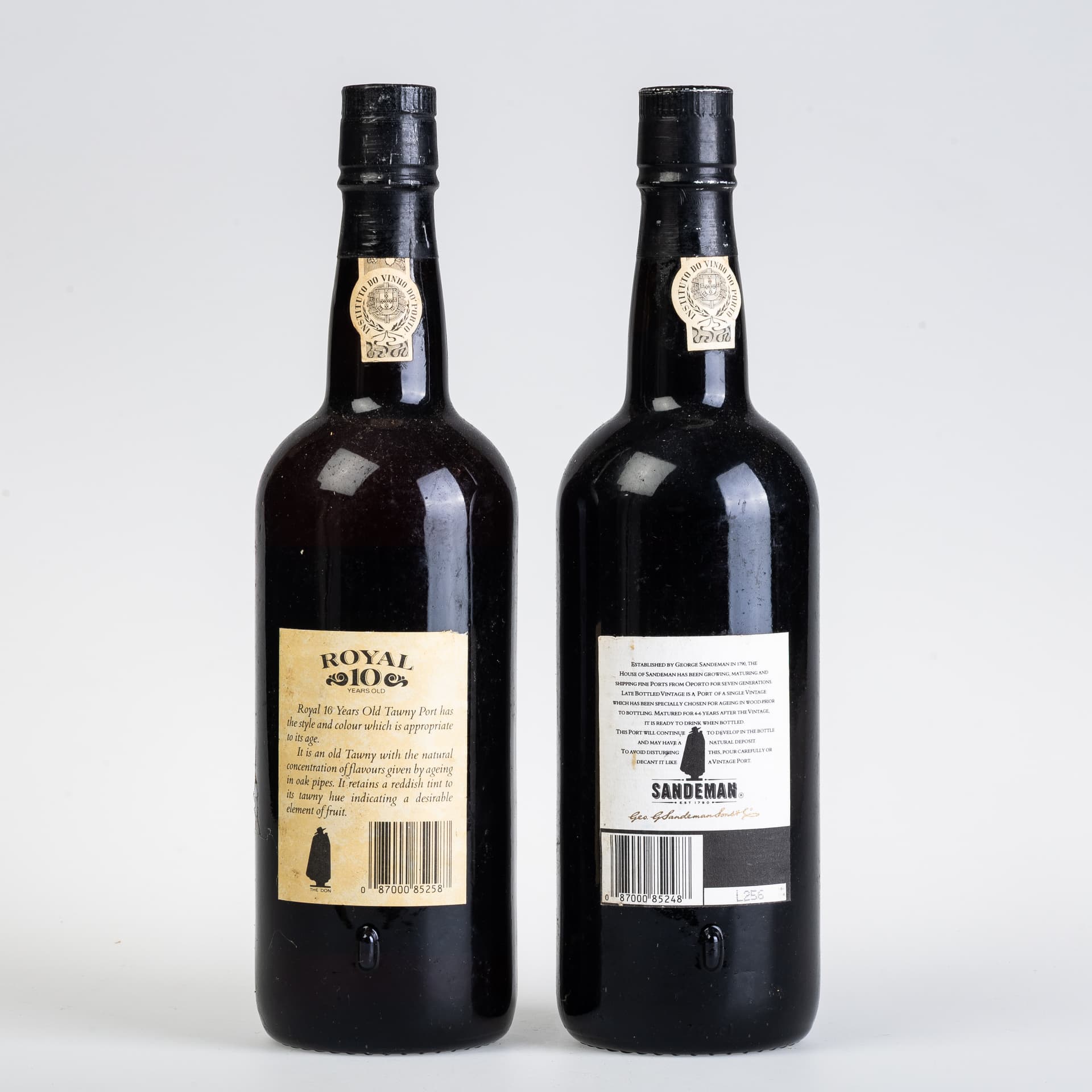 PAIR OF SANDEMAN PORTS. - image 3