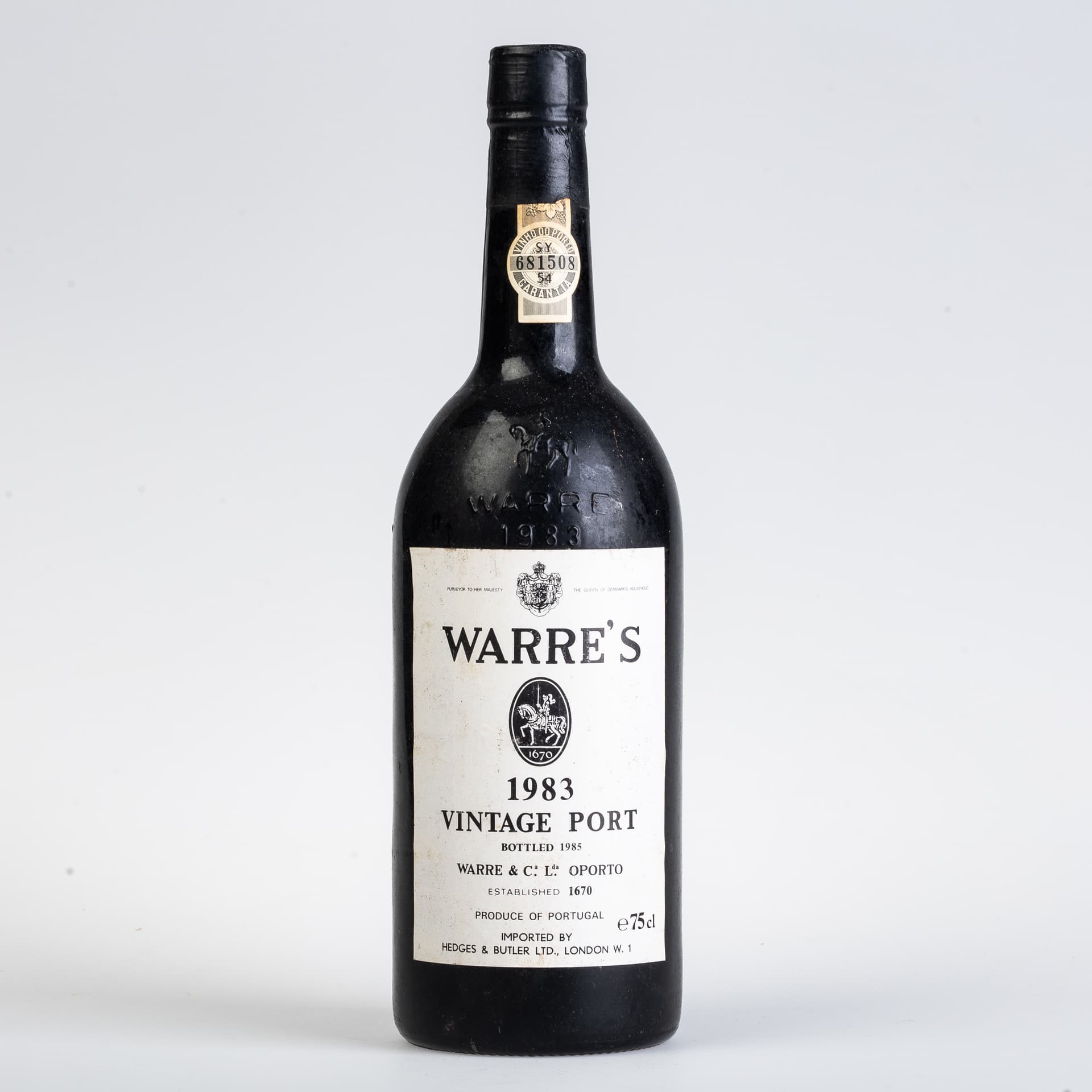 WARRE'S 1983 VINTAGE PORT.