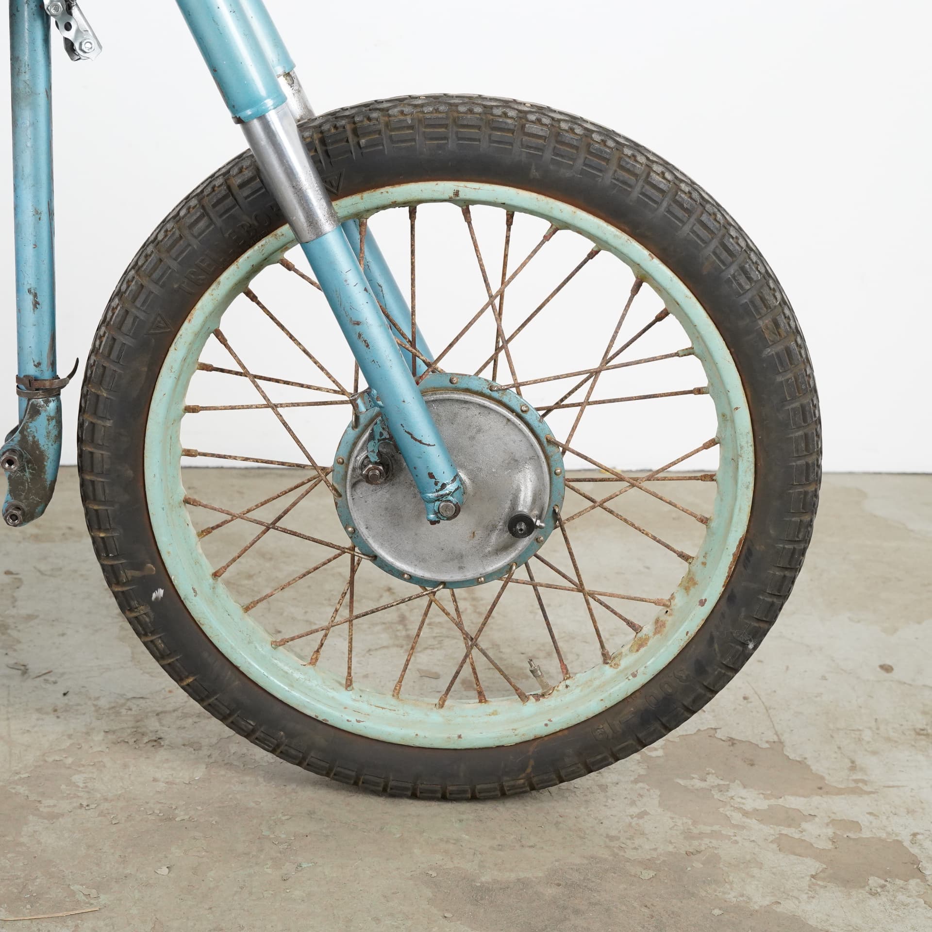 PUCH, 150TL, motorcycle in parts, 1951. - image 4