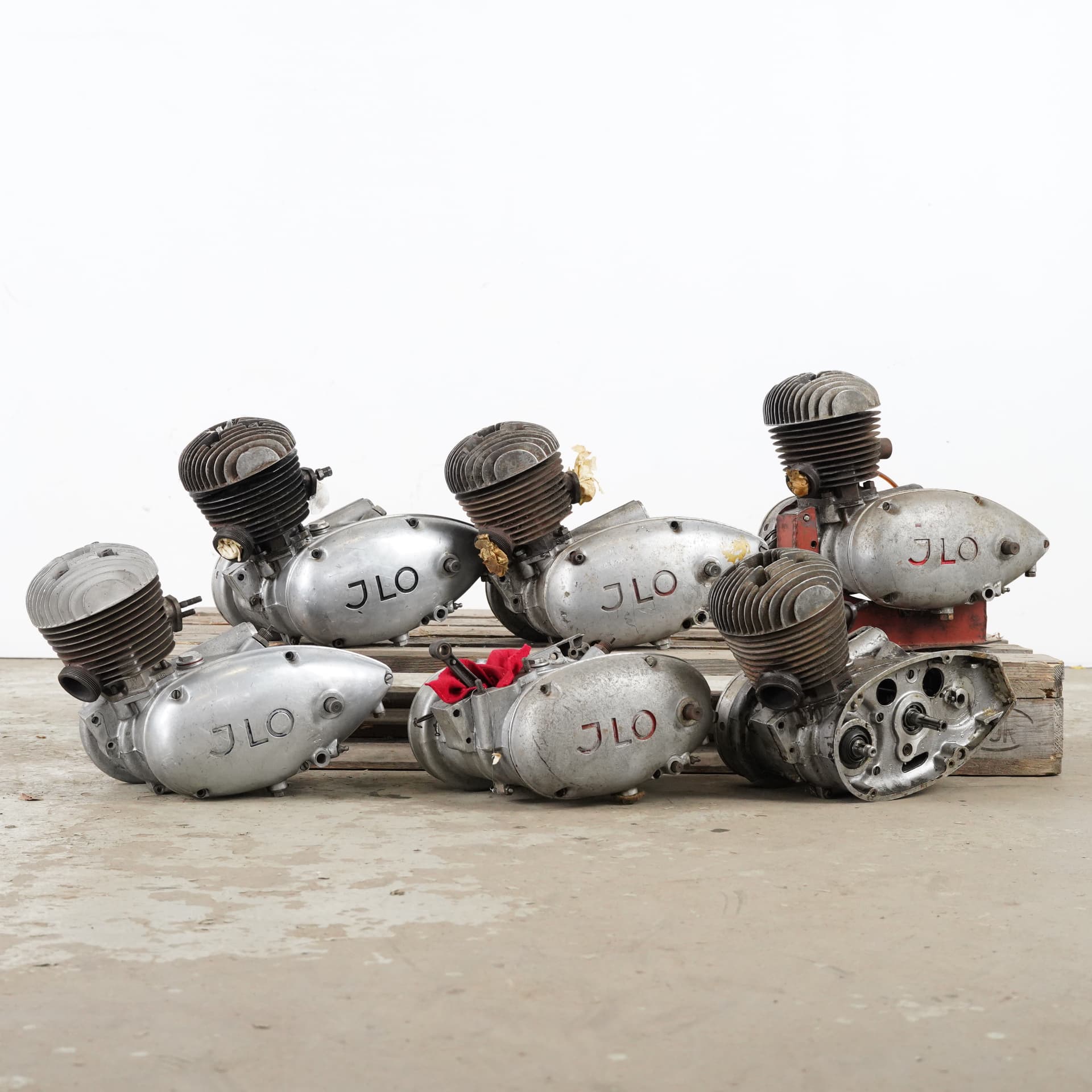 ILO, engines, 6 pcs, 1950s.