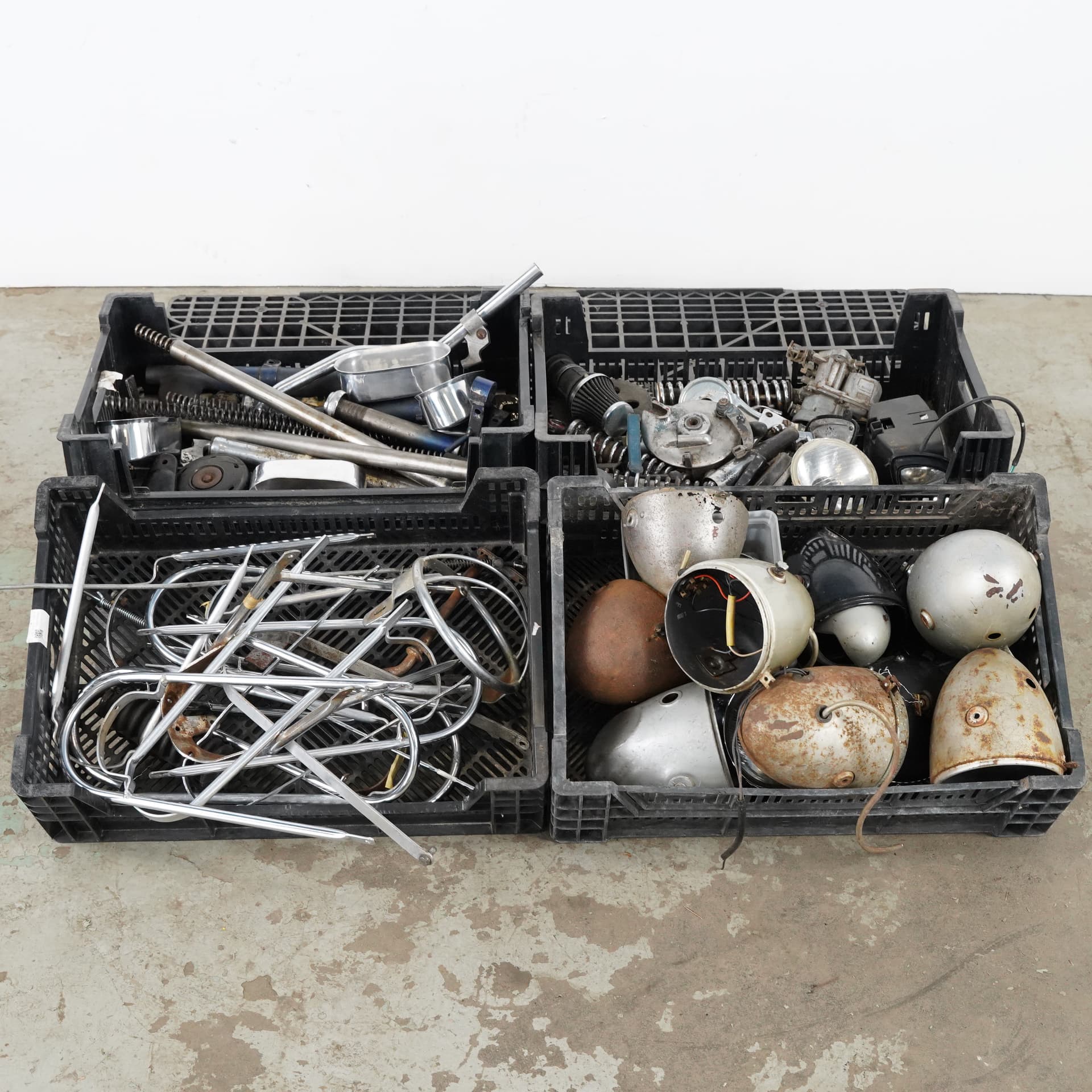 MOTORCYCLE PARTS, lot, 1950s, Sweden. - image 2