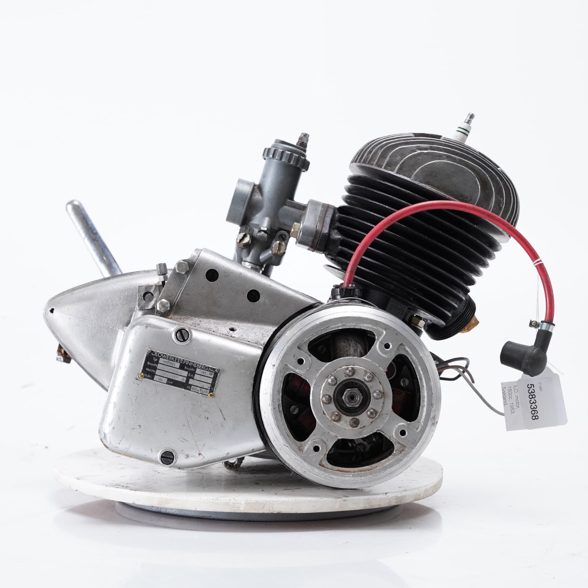 ILO, engine, 150cc, 1953, Germany.