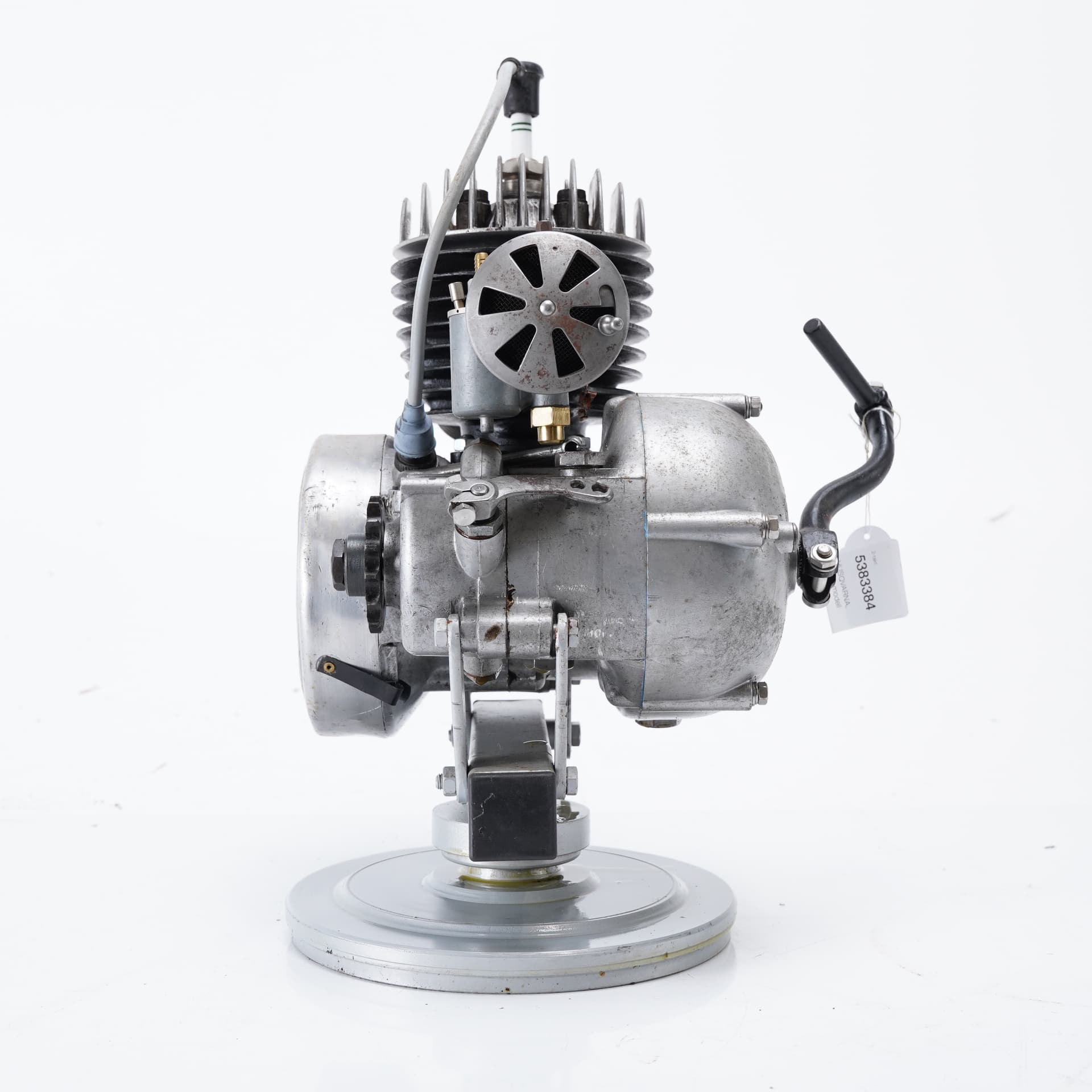 HUSQVARNA, engine, model 27, 120 cc, 1950s, Sweden. - image 4