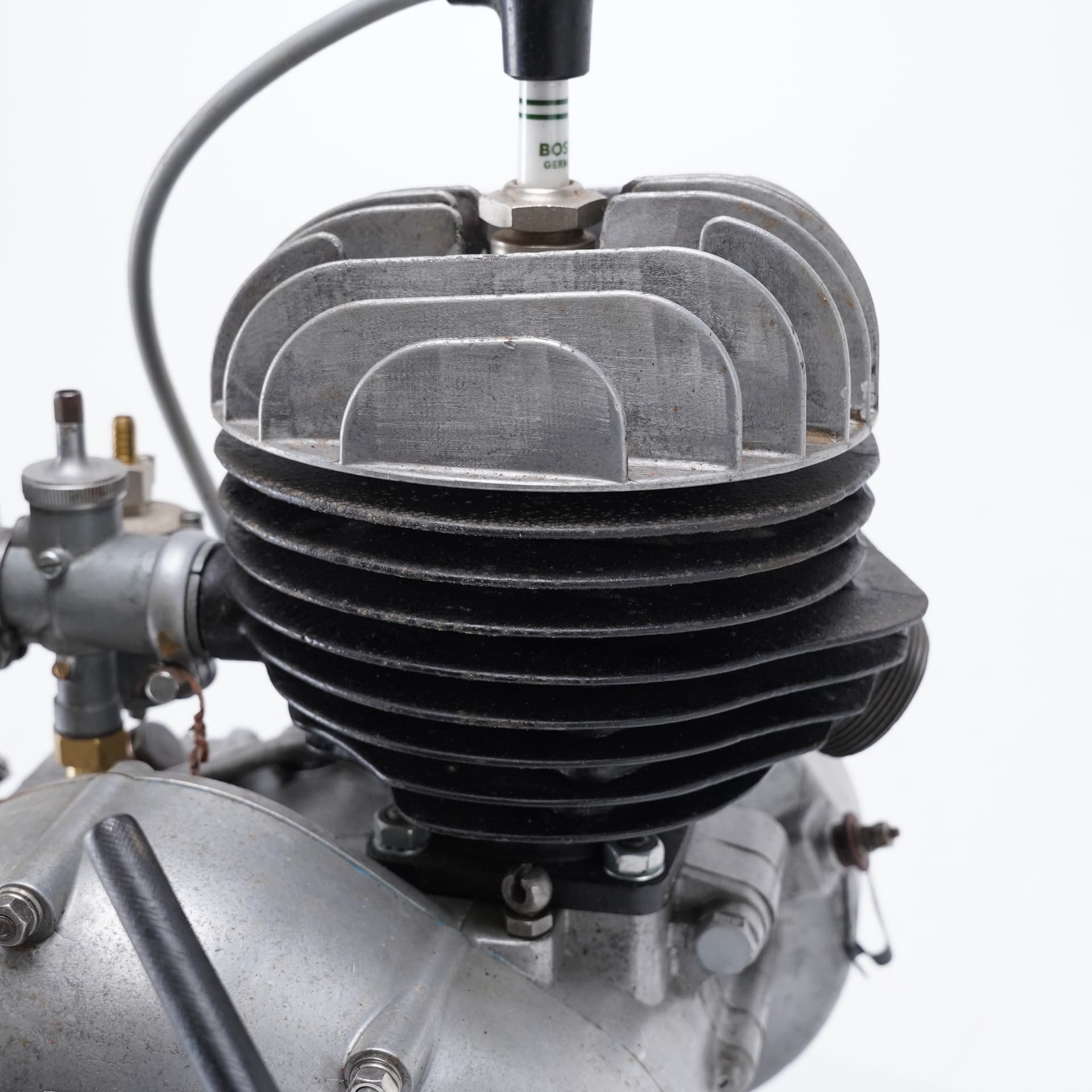 HUSQVARNA, engine, model 27, 120 cc, 1950s, Sweden. - image 3
