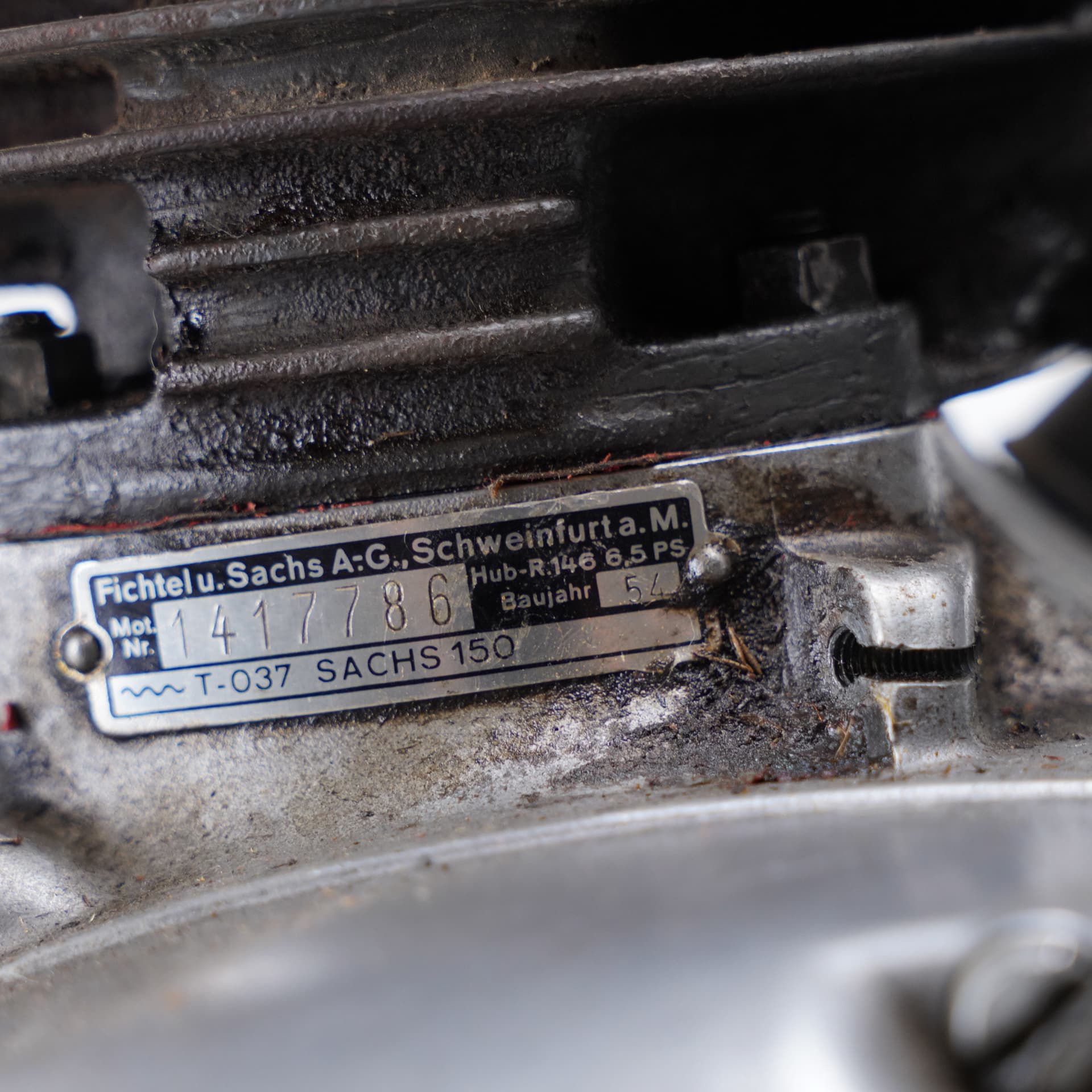 SACHS, engine, 150 cc, 1954, Germany. - image 3
