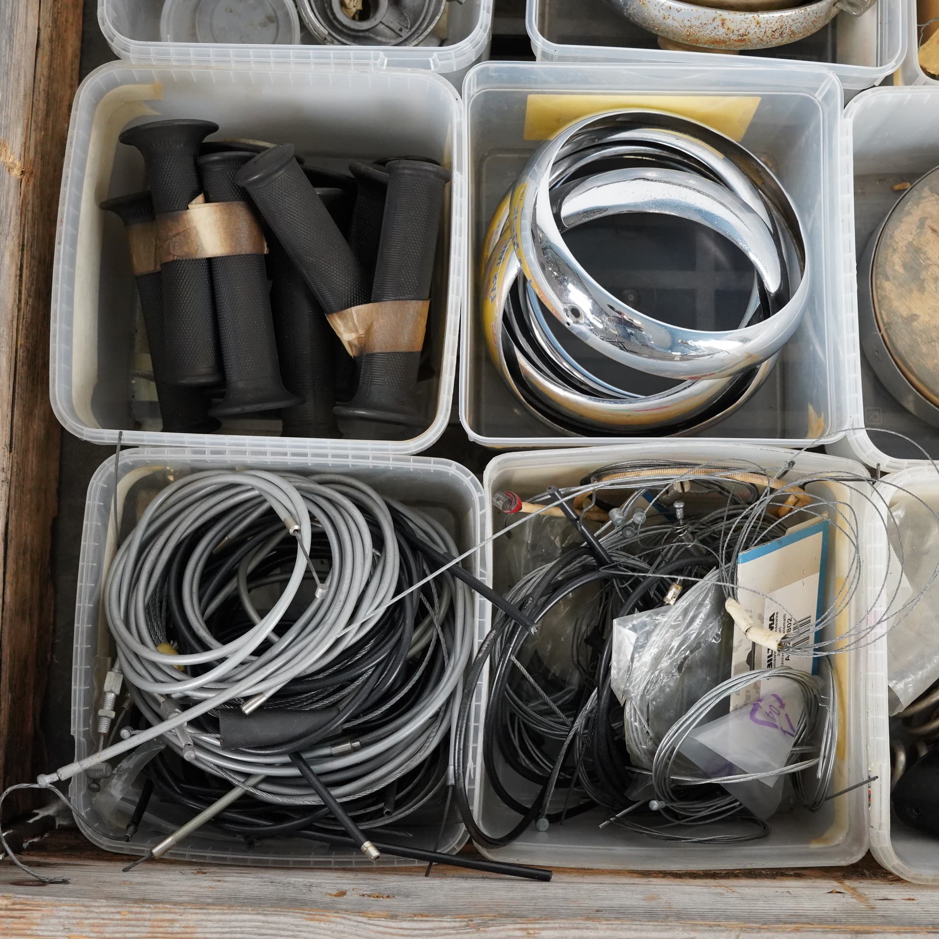 MOTORCYCLE PARTS, lot, for lightweight motorcycles, 1950s. - image 5