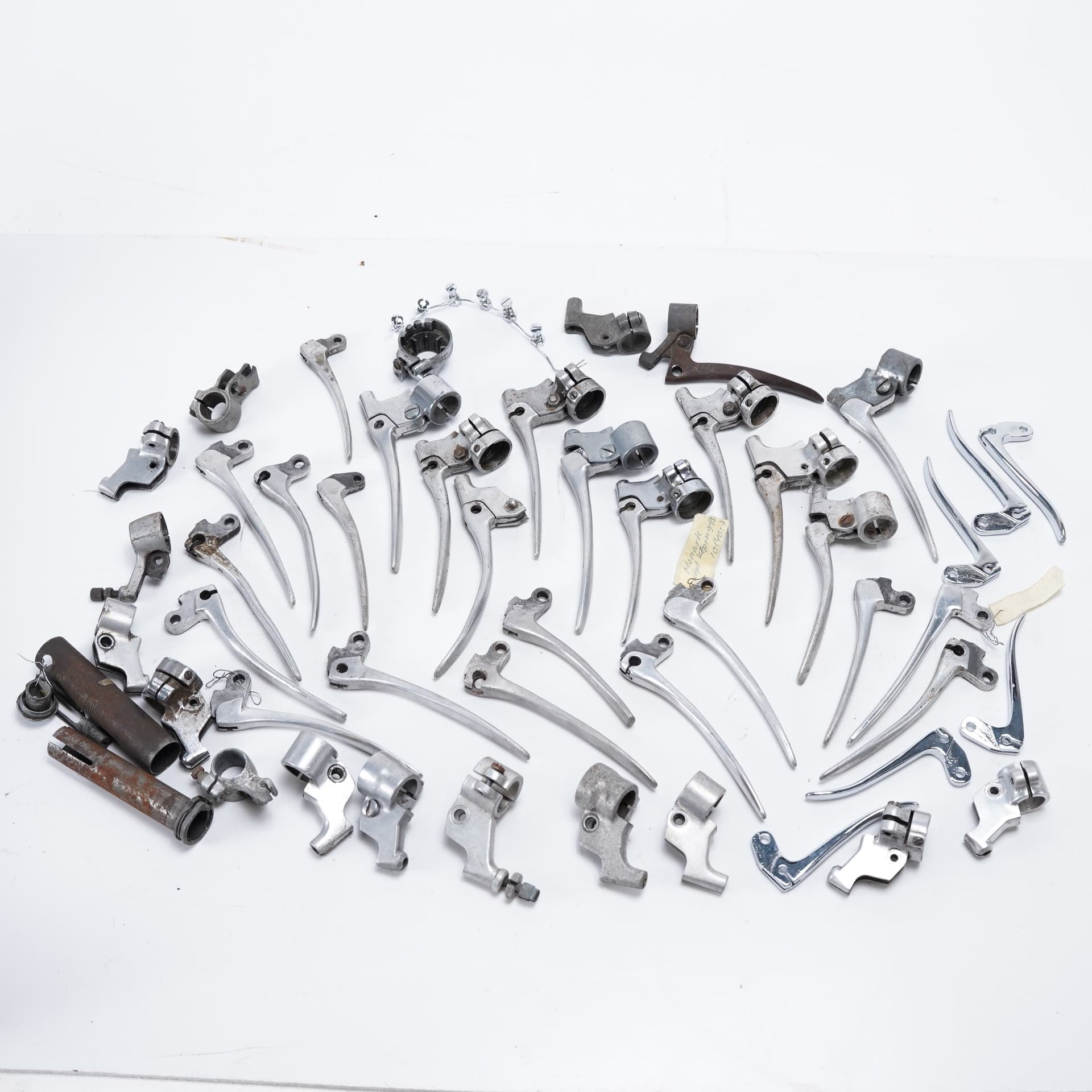 MAGURA ET AL., lot of handles etc., 1950s.