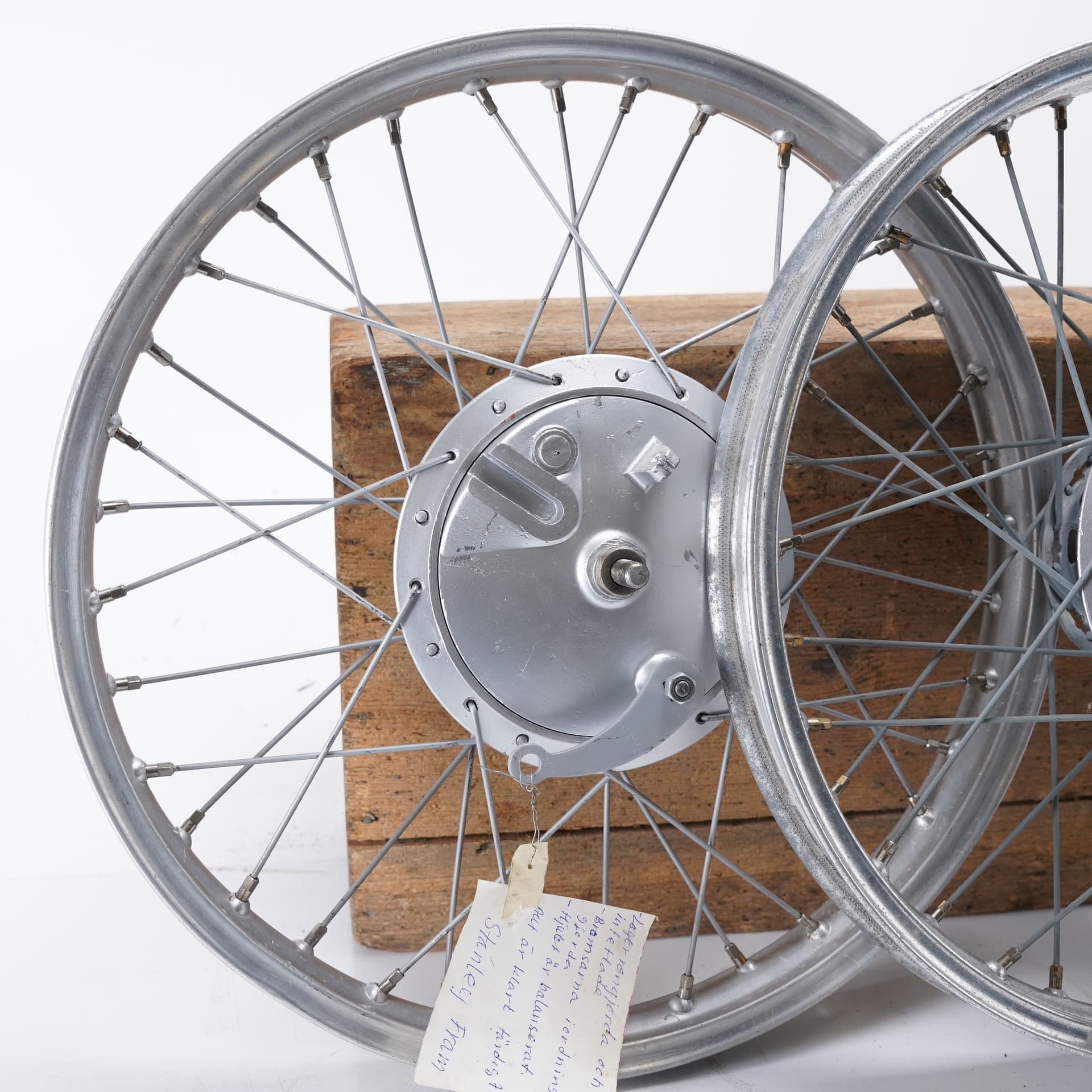 MONARK, front and rear wheels, m88, 1950s. - image 3