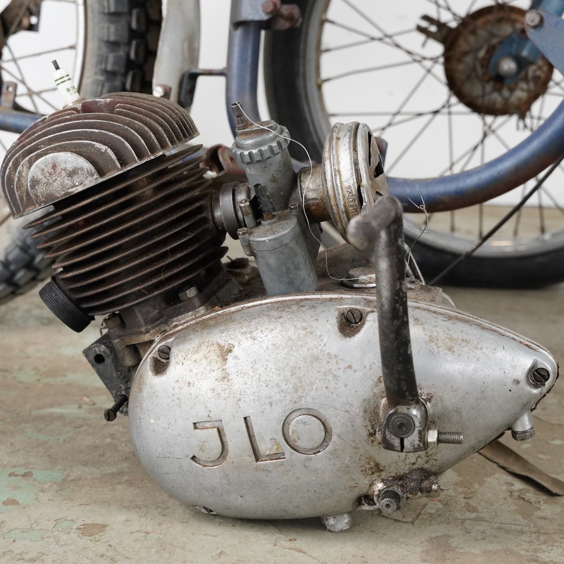 MONARK, m87/88, motorcycles in parts, 1953. - image 2