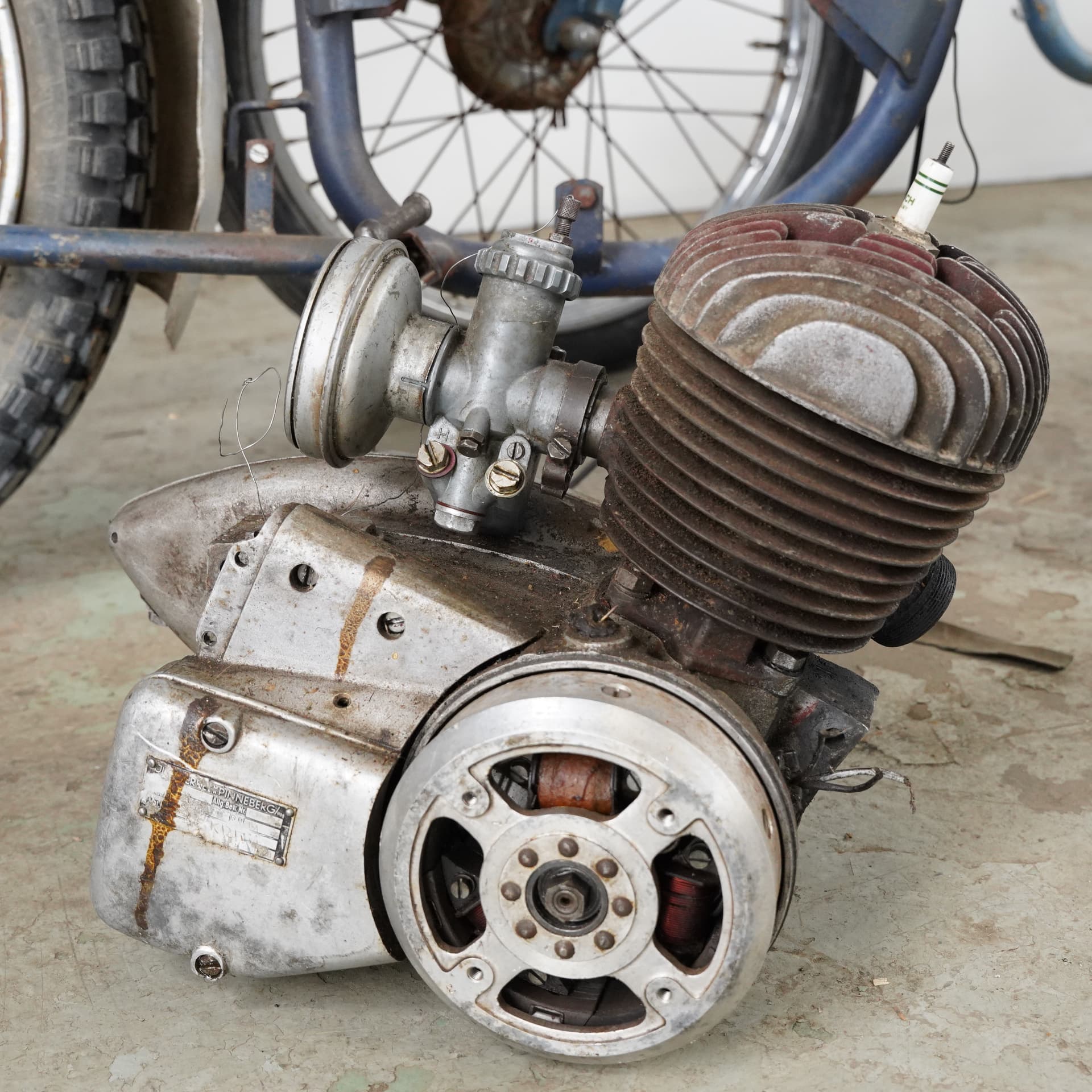 MONARK, m87/88, motorcycles in parts, 1953. - image 4
