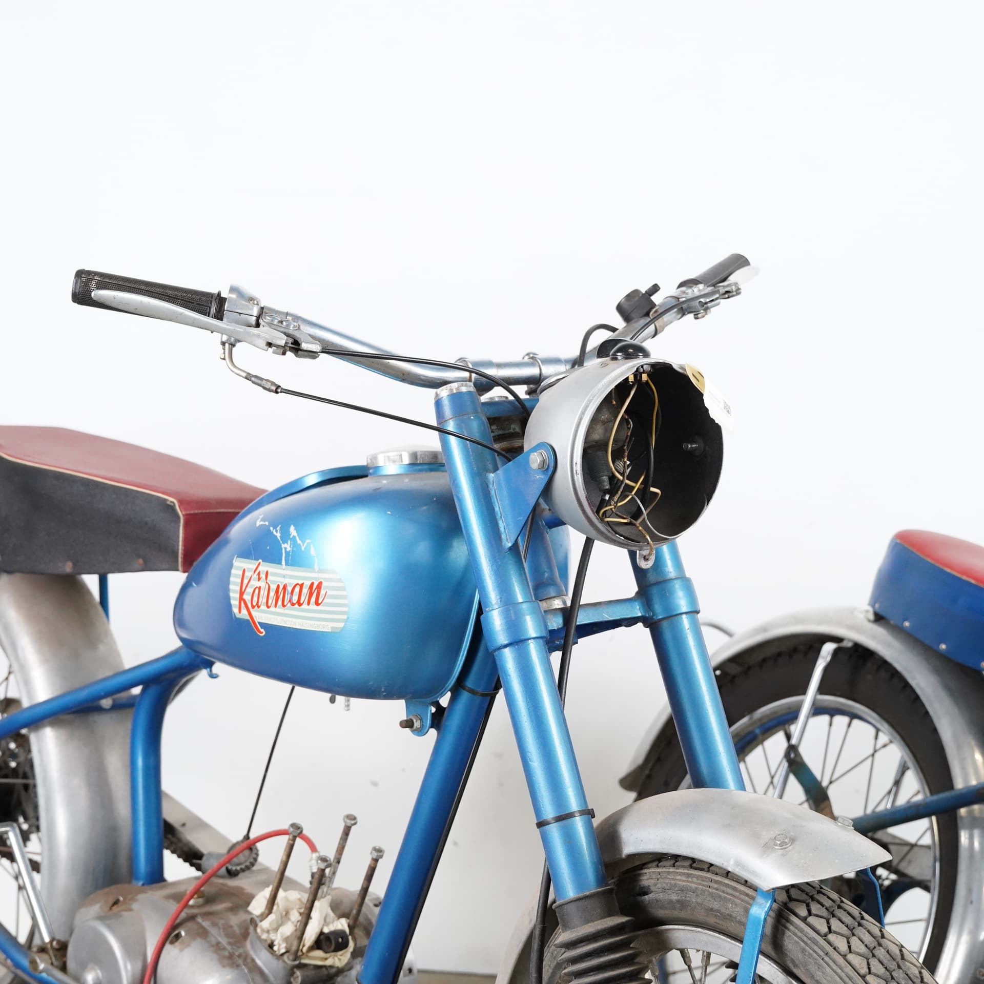 KÄRNAN/MARATON, motorcycles in parts, approx. 150cc, approx. 1953, Sweden. - image 3