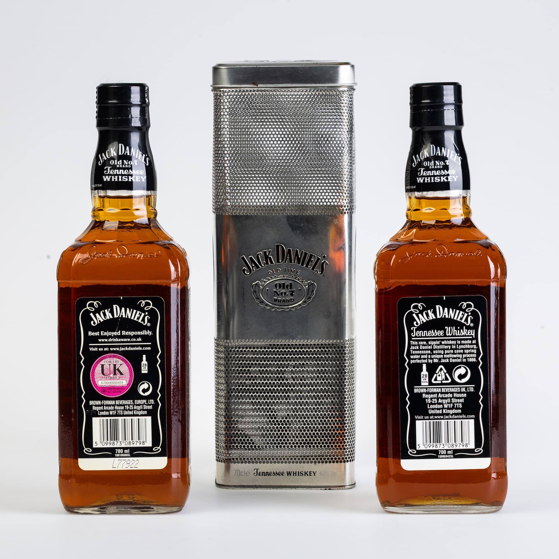 PAIR OF JACK DANIEL'S OLD NO.7 BRAND WHISKY. - image 2