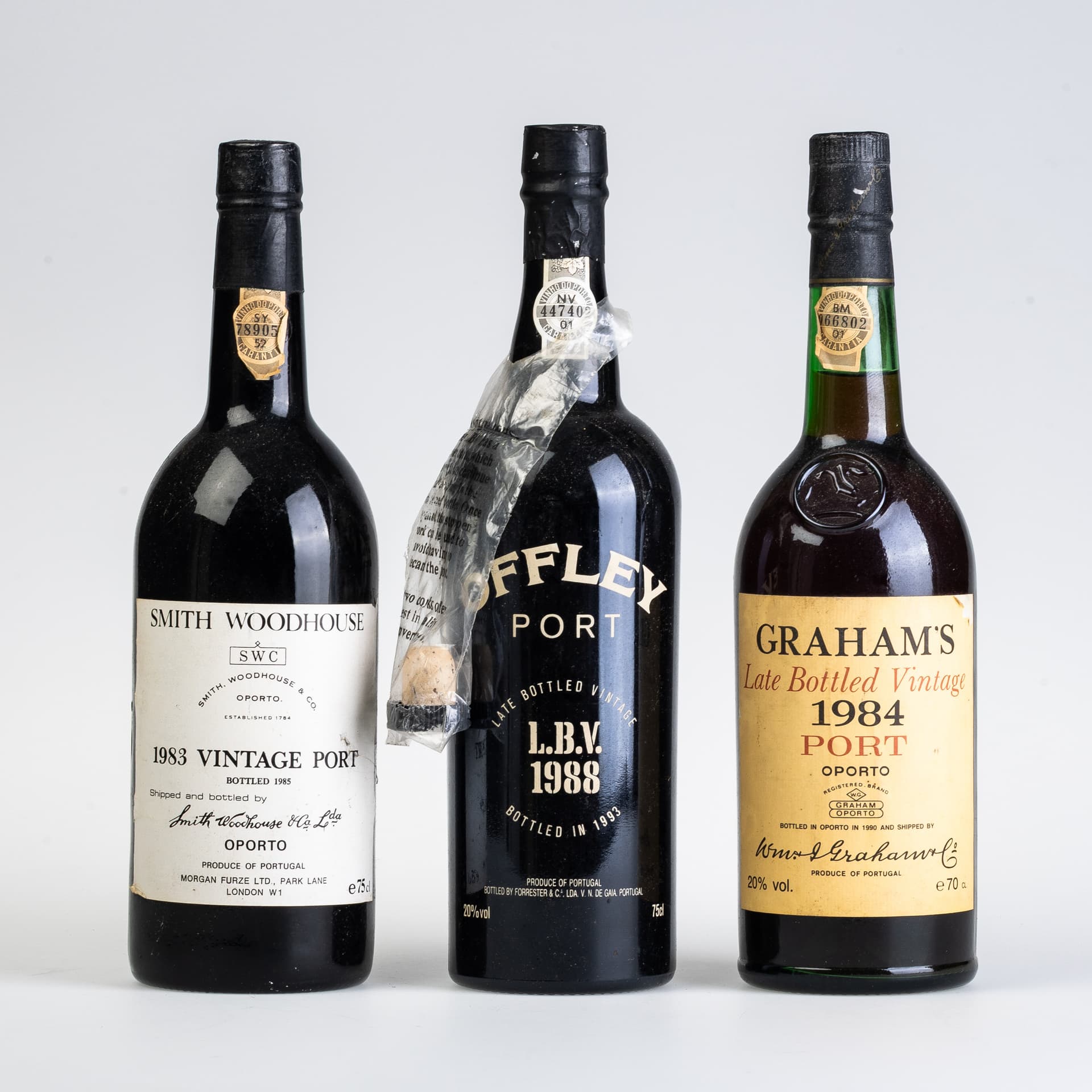 TRIO OF PORTS.