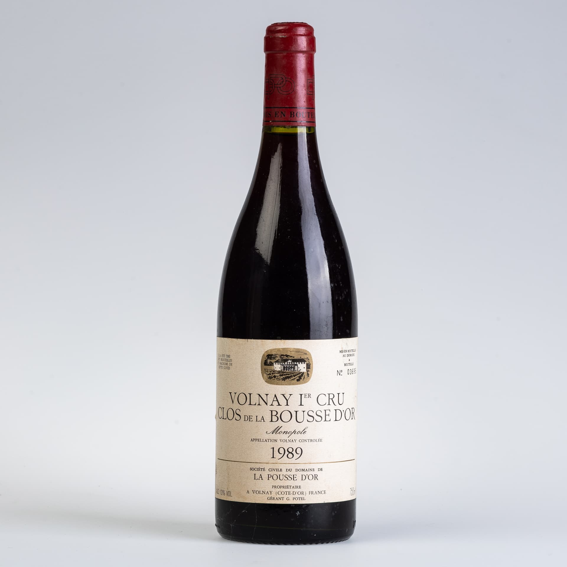 1989 LA POUSSE D'OR VOLNAY 1ER CRU CLOS DE LA BOUSSE D'OR - PINOT NOIR.