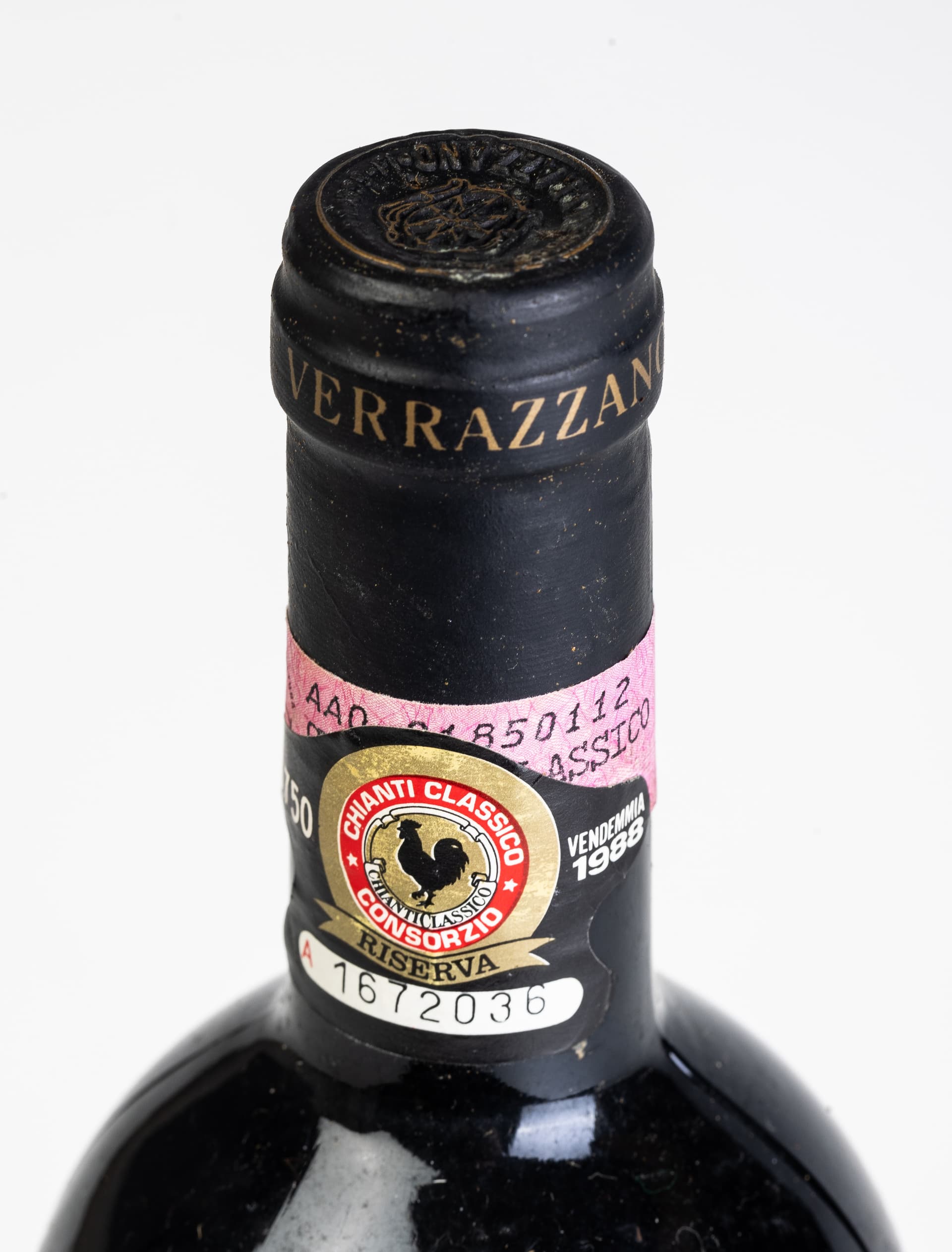 1988 CASTELLO DI VERRAZZANO CHIANTI CLASSICO RISERVA. - image 2