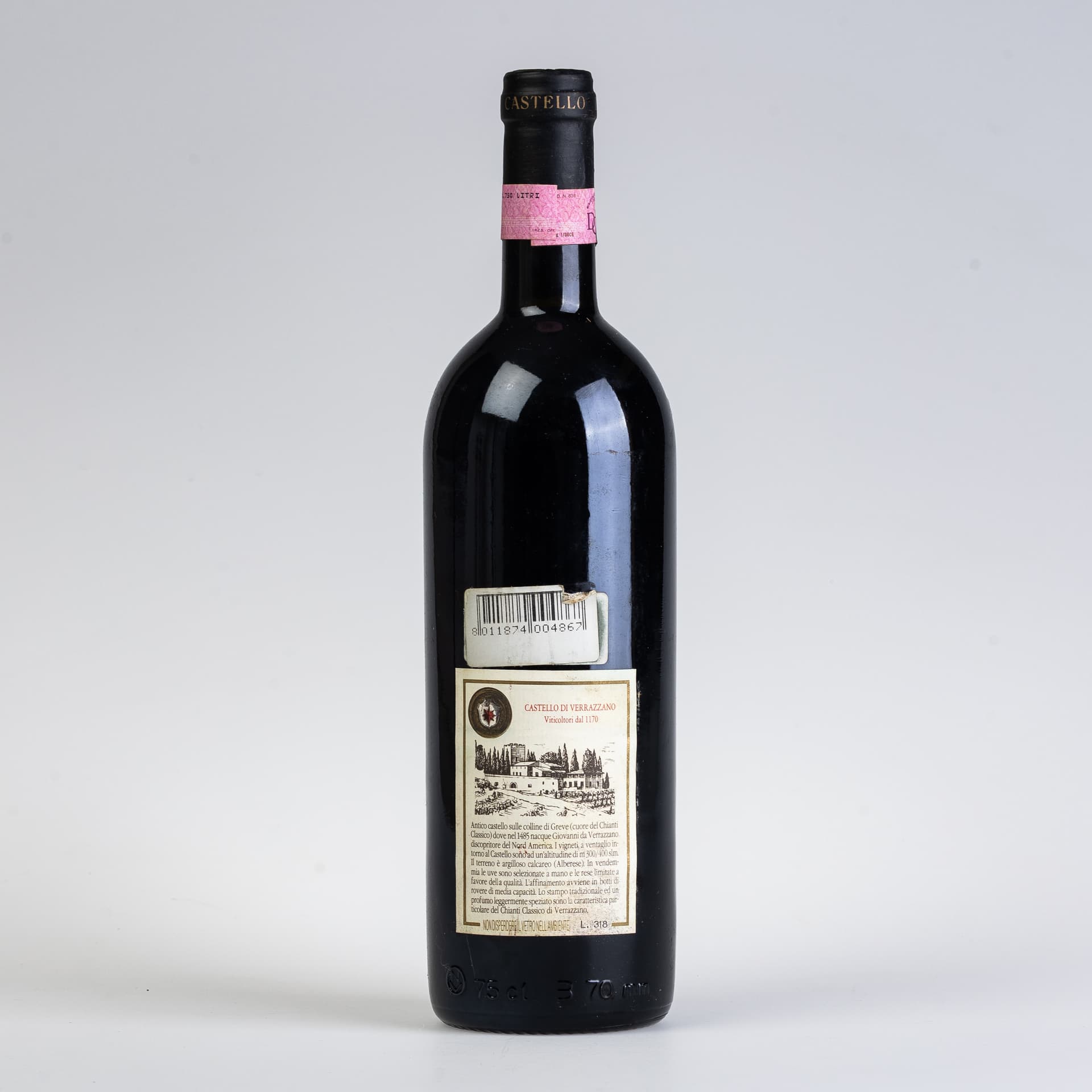 1988 CASTELLO DI VERRAZZANO CHIANTI CLASSICO RISERVA. - image 3