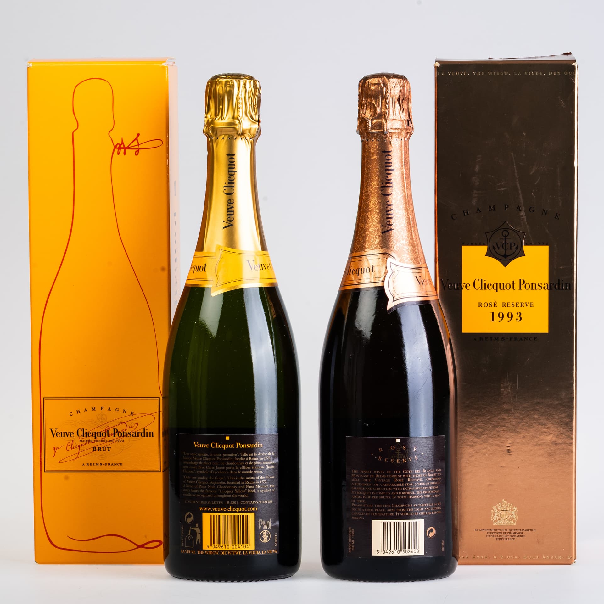 VEUVE CLICQUOT PONSARDIN PAIR. - image 2