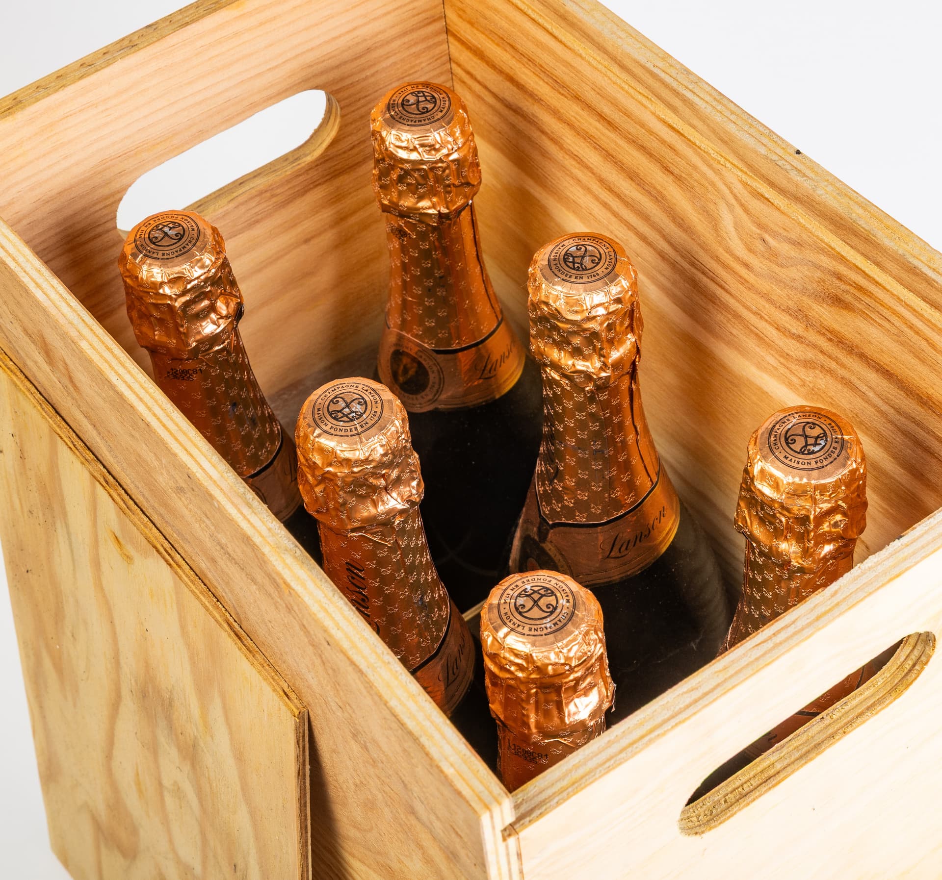 SIX BOTTLES OF LANSON BRUT ROSÉ. - image 2