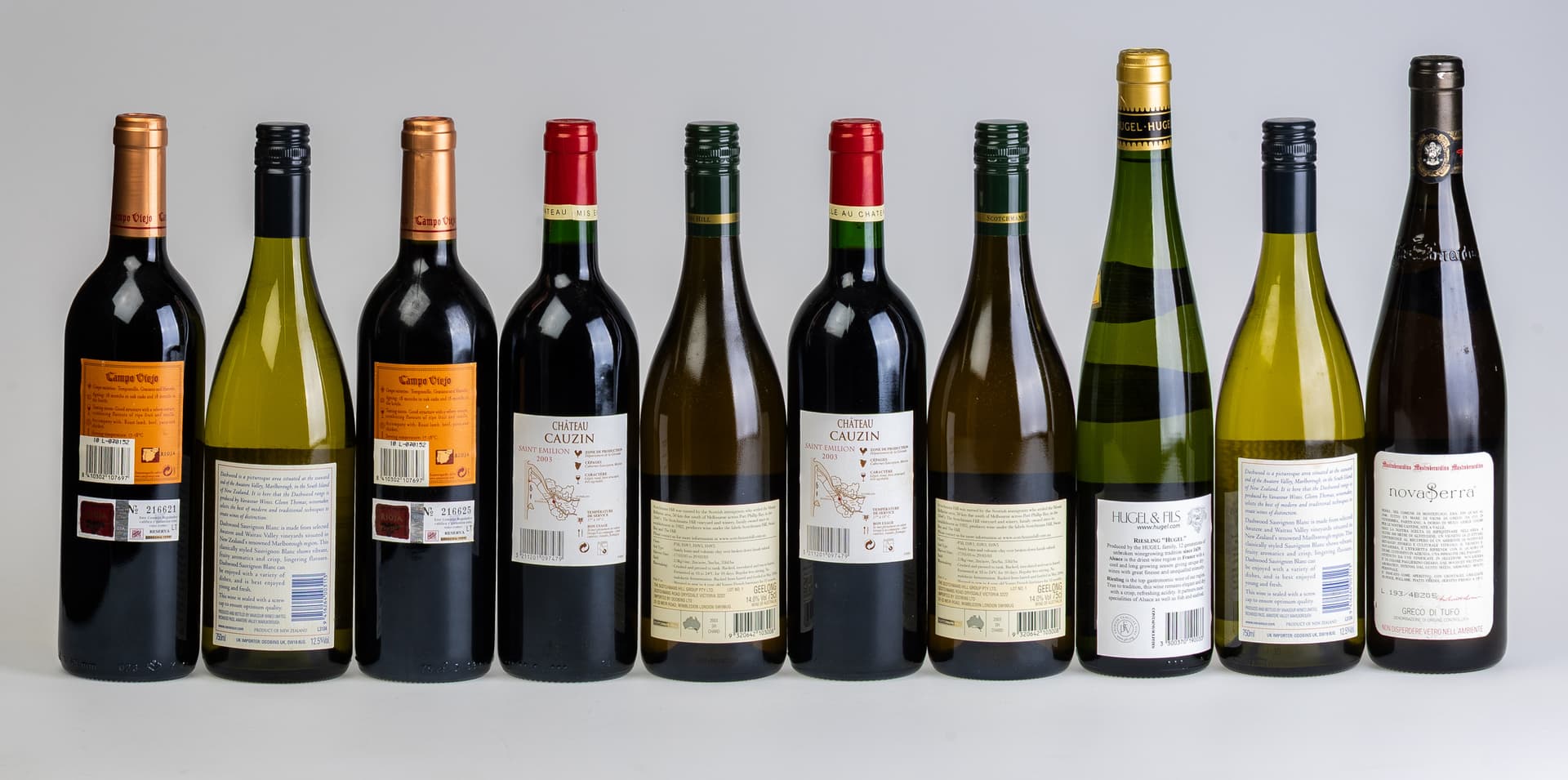 TEN BOTTLES OF WINE. - image 3