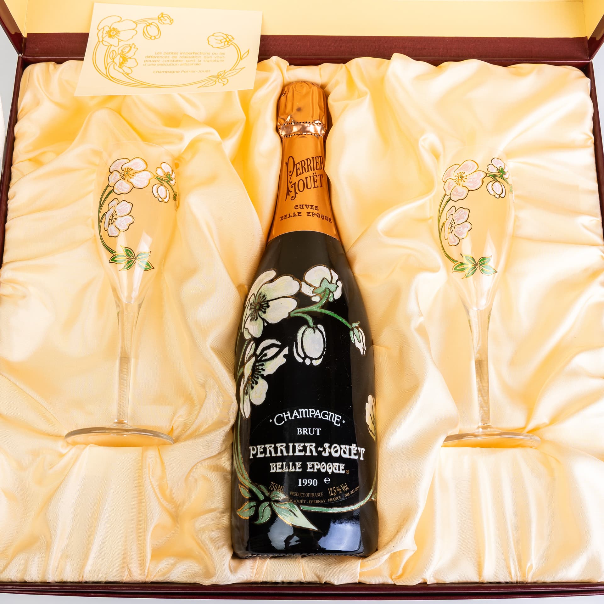PERRIER-JOUËT BELLE ÉPOQUE 1990 IN PRESENTATION CASE. - image 4