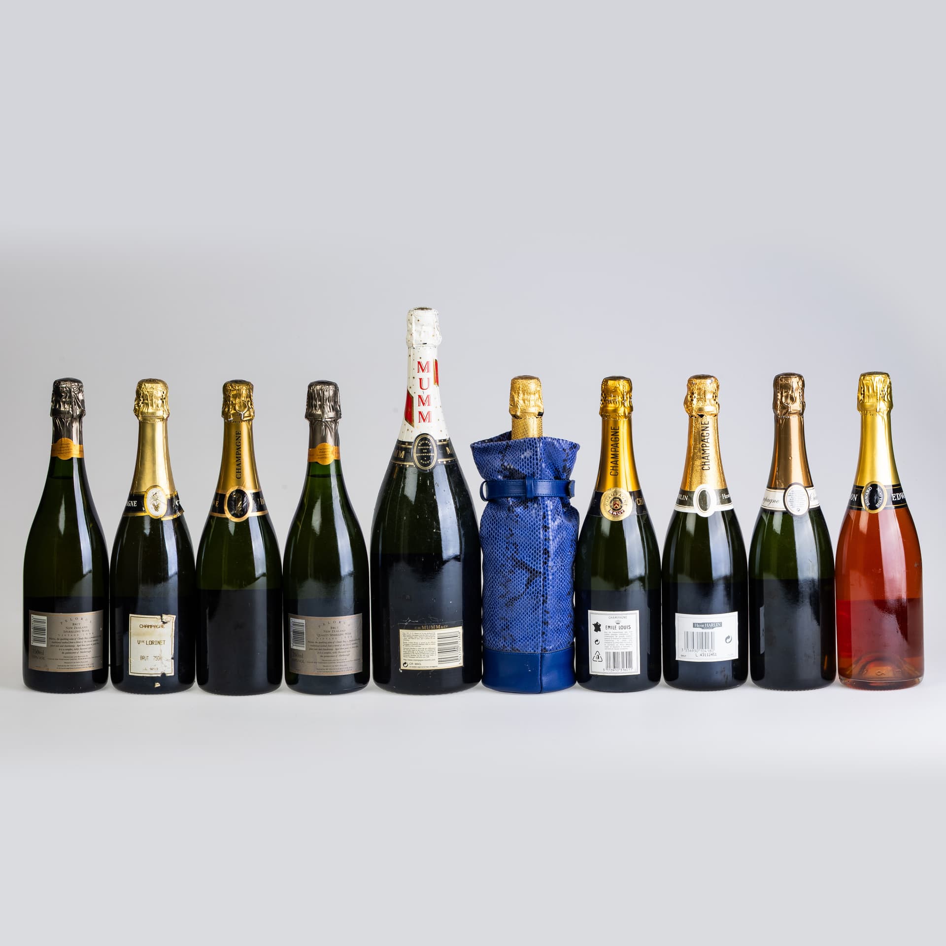 TEN BOTTLES OF CHAMPAGNE. - image 2