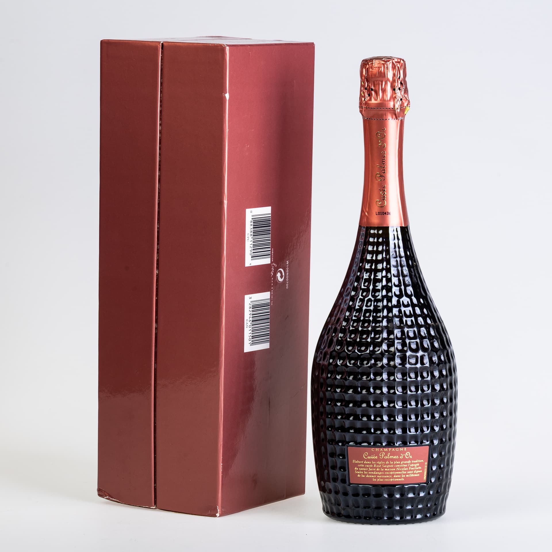 1997 NICOLAS FEUILLATTE CUVÉE PALMES D'OR BRUT ROSÉ. - image 4