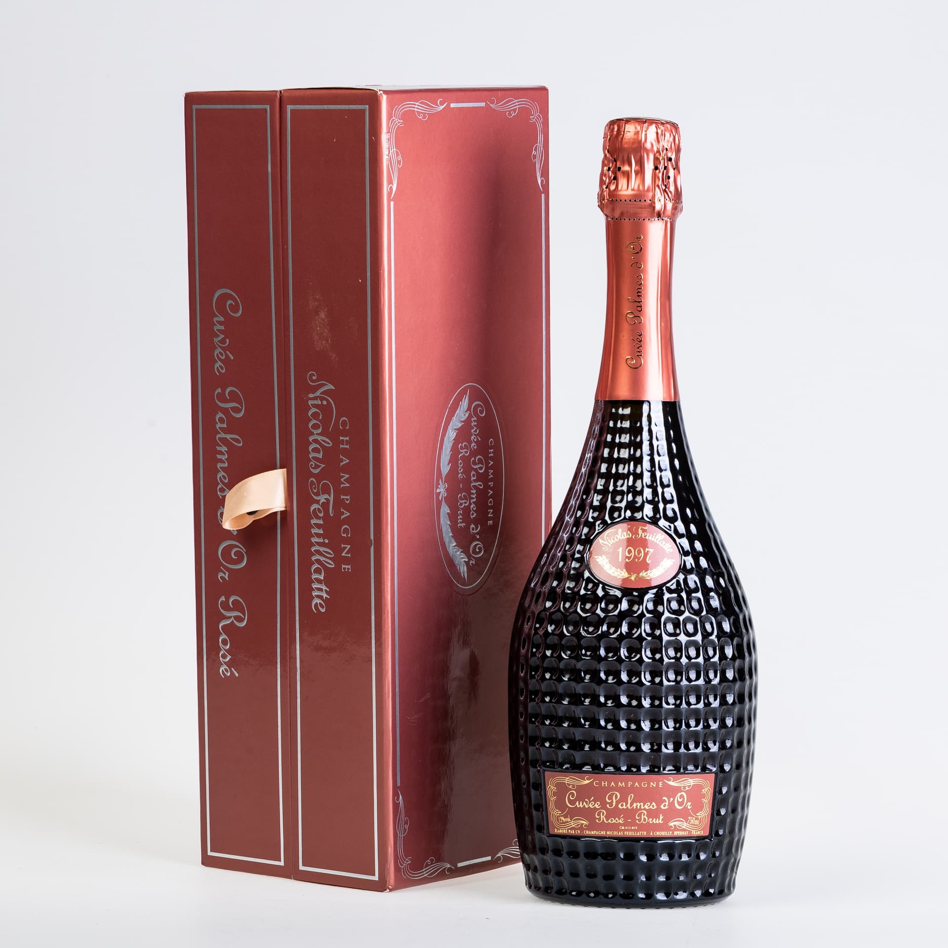 1997 NICOLAS FEUILLATTE CUVÉE PALMES D'OR BRUT ROSÉ.