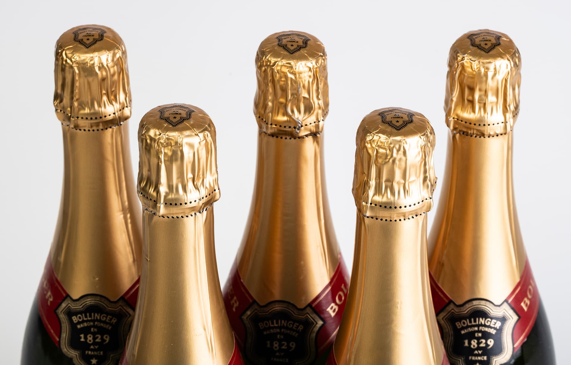 FIVE BOTTLES OF BOLLINGER SPECIAL CUVÉE. - image 2