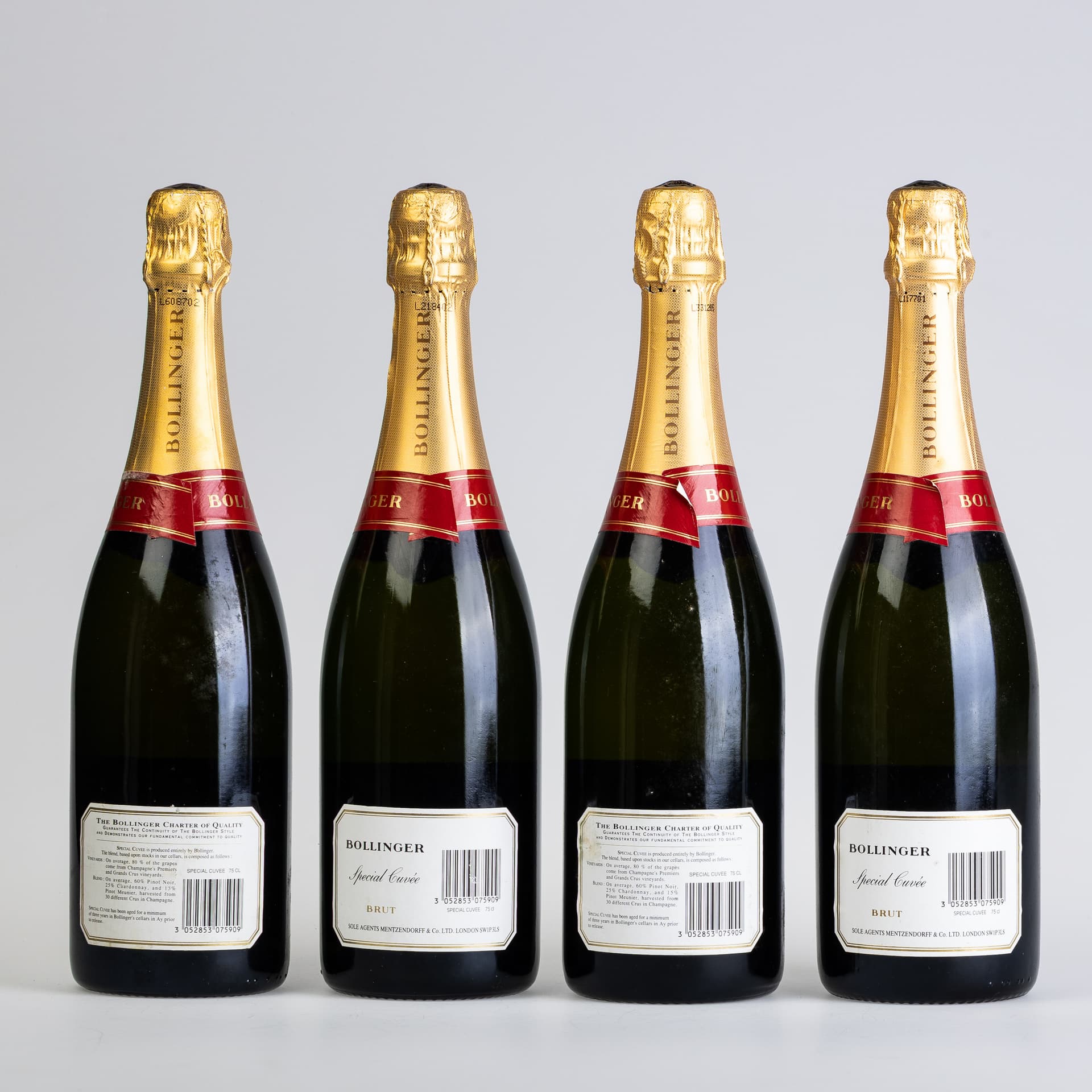 FOUR BOTTLES OF BOLLINGER SPECIAL CUVÉE EXTRA. - image 3