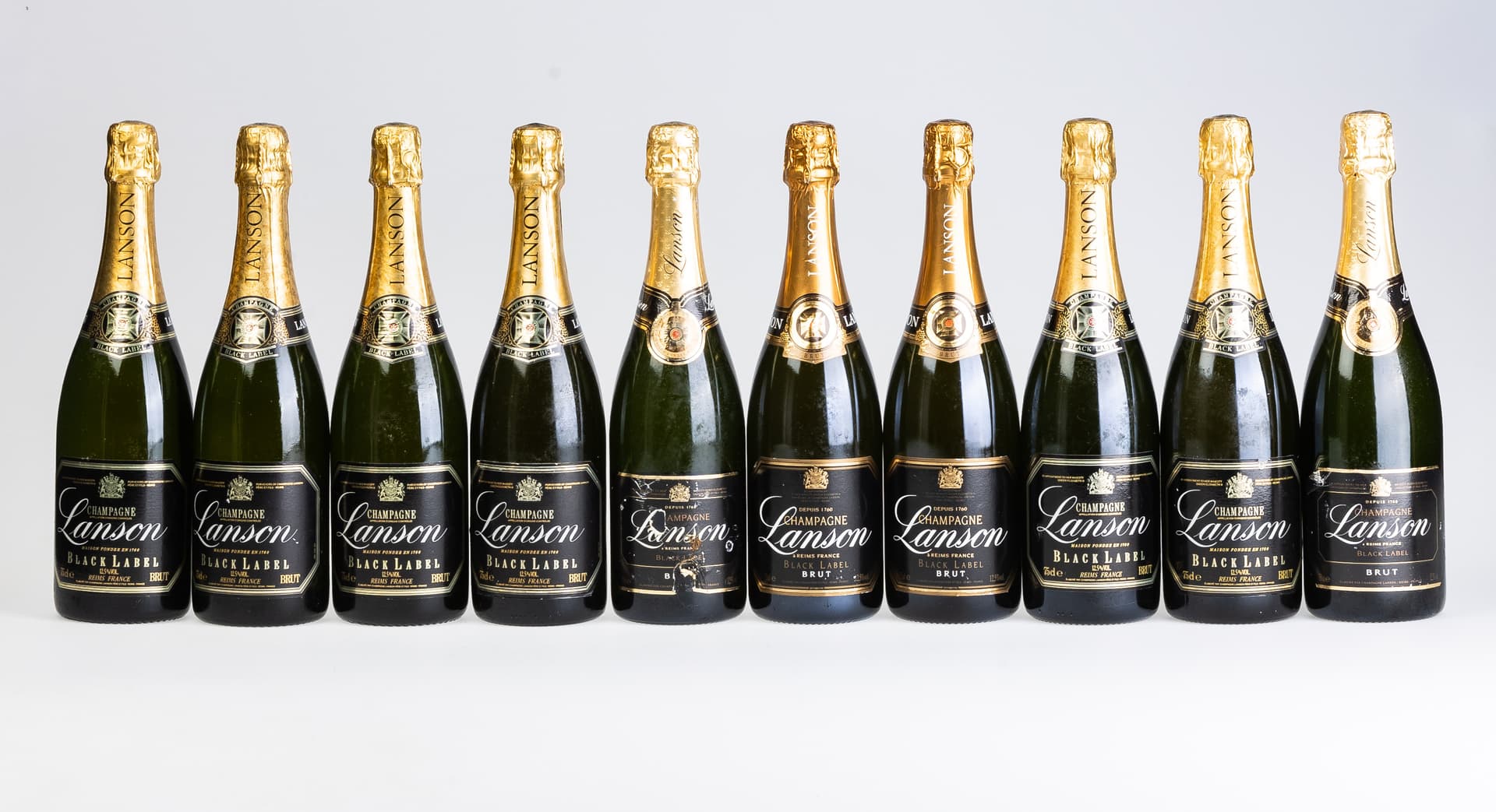 TEN BOTTLES OF LANSON BLACK LABEL BRUT CHAMPAGNE. - image 3
