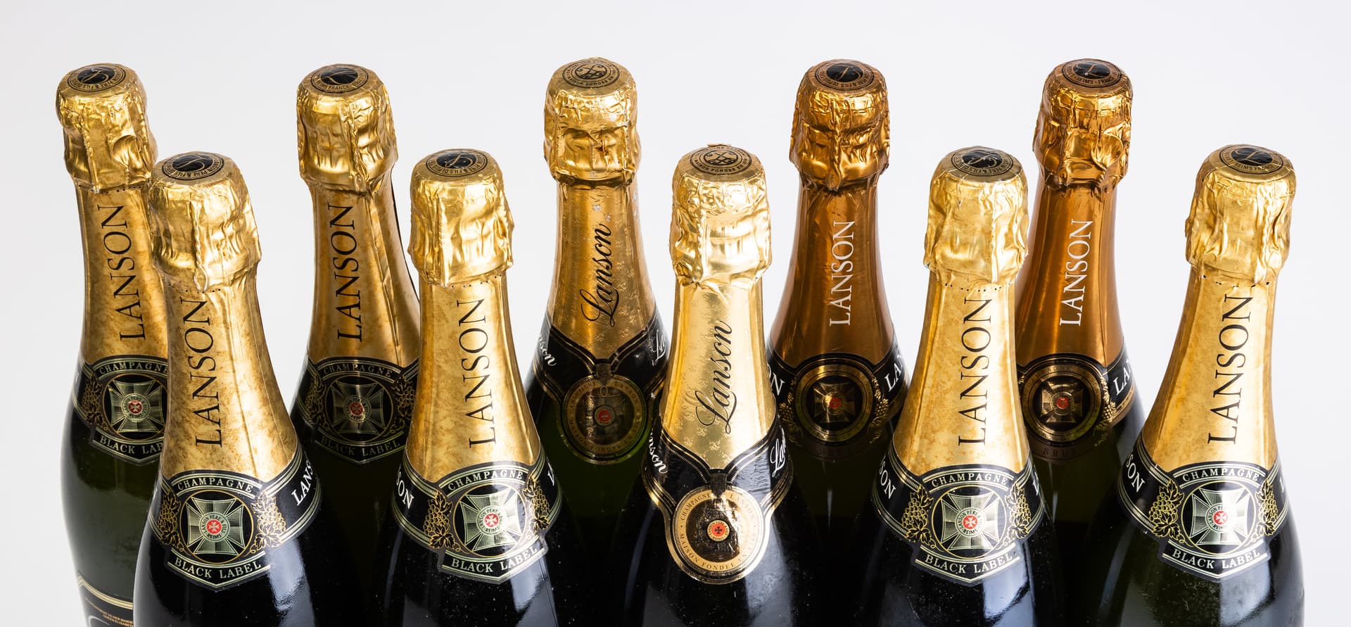 TEN BOTTLES OF LANSON BLACK LABEL BRUT CHAMPAGNE. - image 2