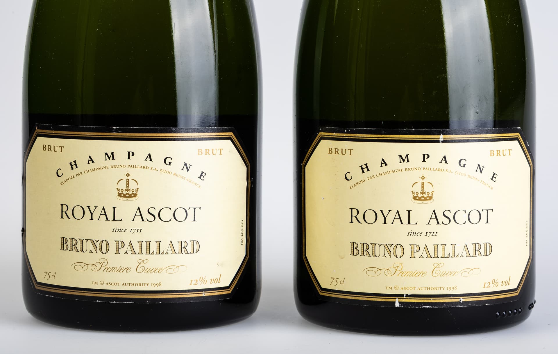 PAIR OF ROYAL ASCOT BRUNO PAILLARD PREMIER CUVÉE CHAMPAGNES. - image 2