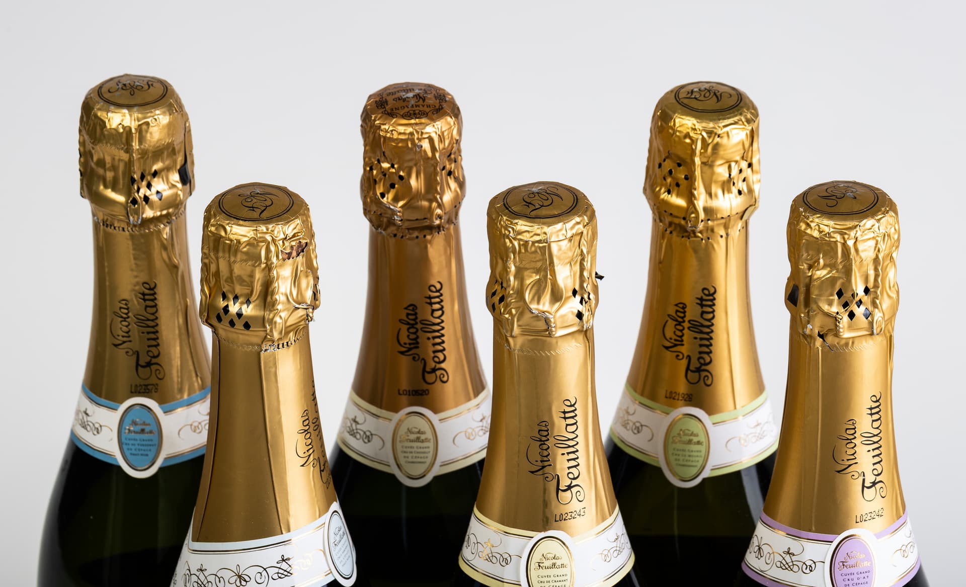SIX BOTTLES OF NICOLAS FEUILLATTE GRAND CRU CHAMPAGNE. - image 3