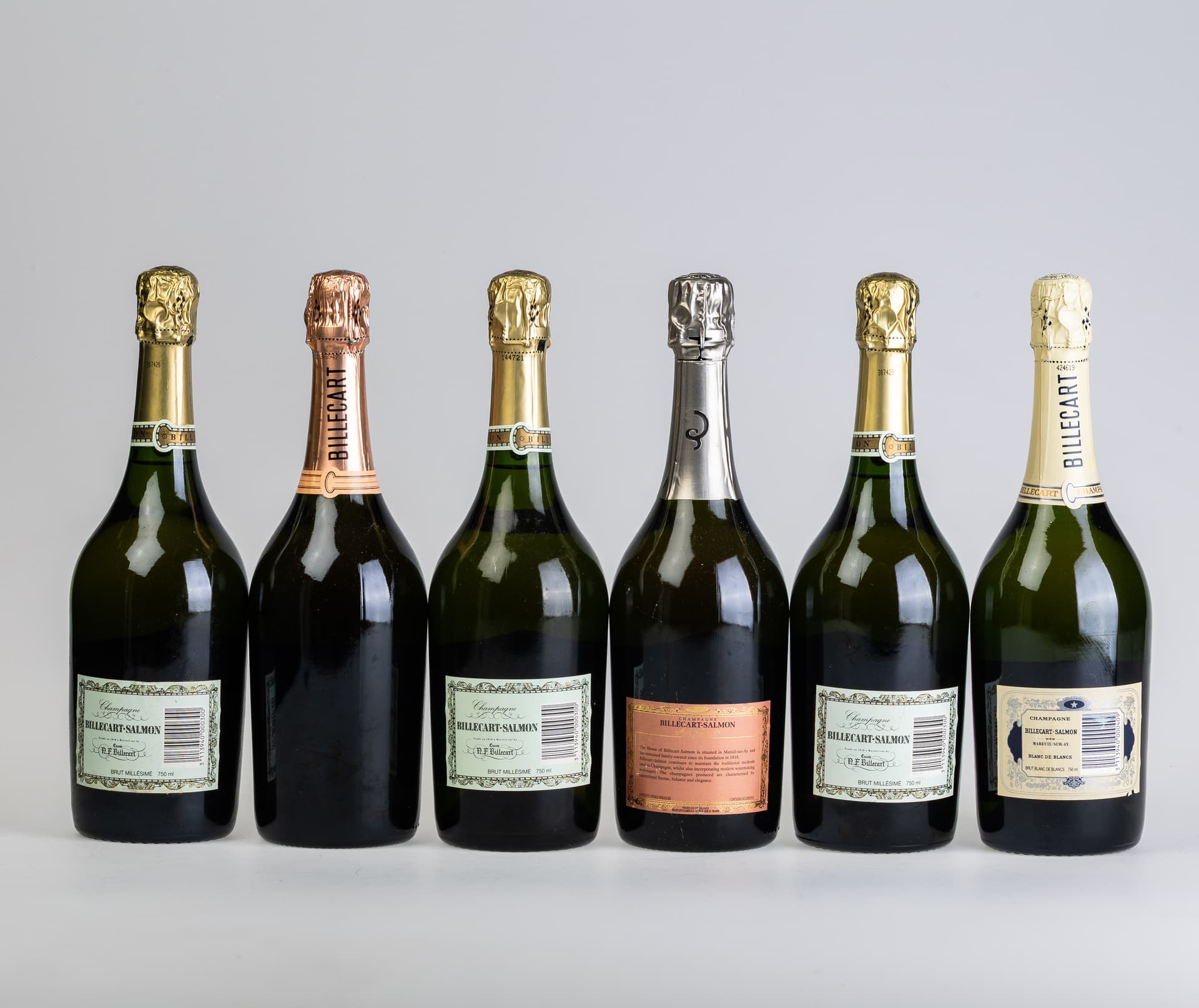 ASSORTMENT OF BILLECART-SALMON CHAMPAGNE. - image 2