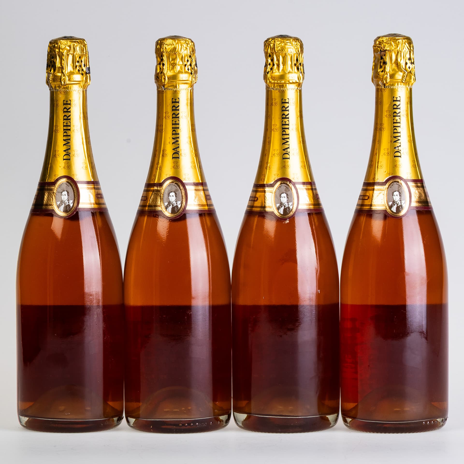 FOUR BOTTLES OF COMTE AUDOIN DE DAMPIERRE PREMIER CRU BRUT ROSÉ. - image 3